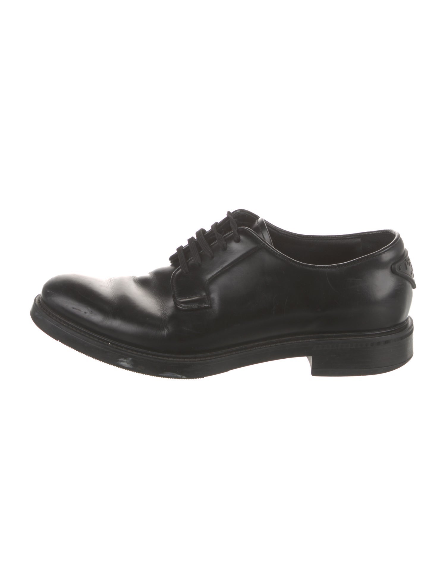 Prada Leather Derby Shoes