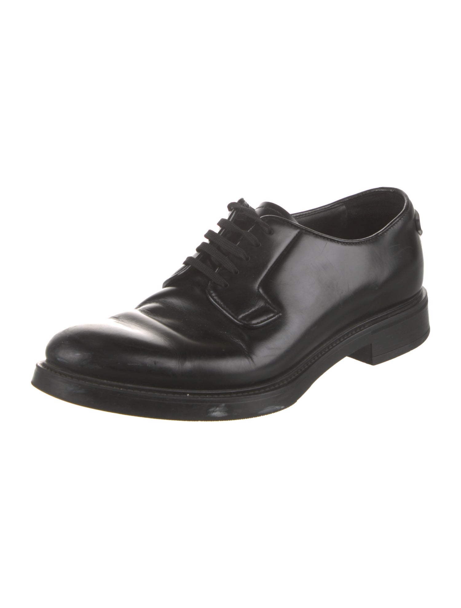 Prada Leather Derby Shoes
