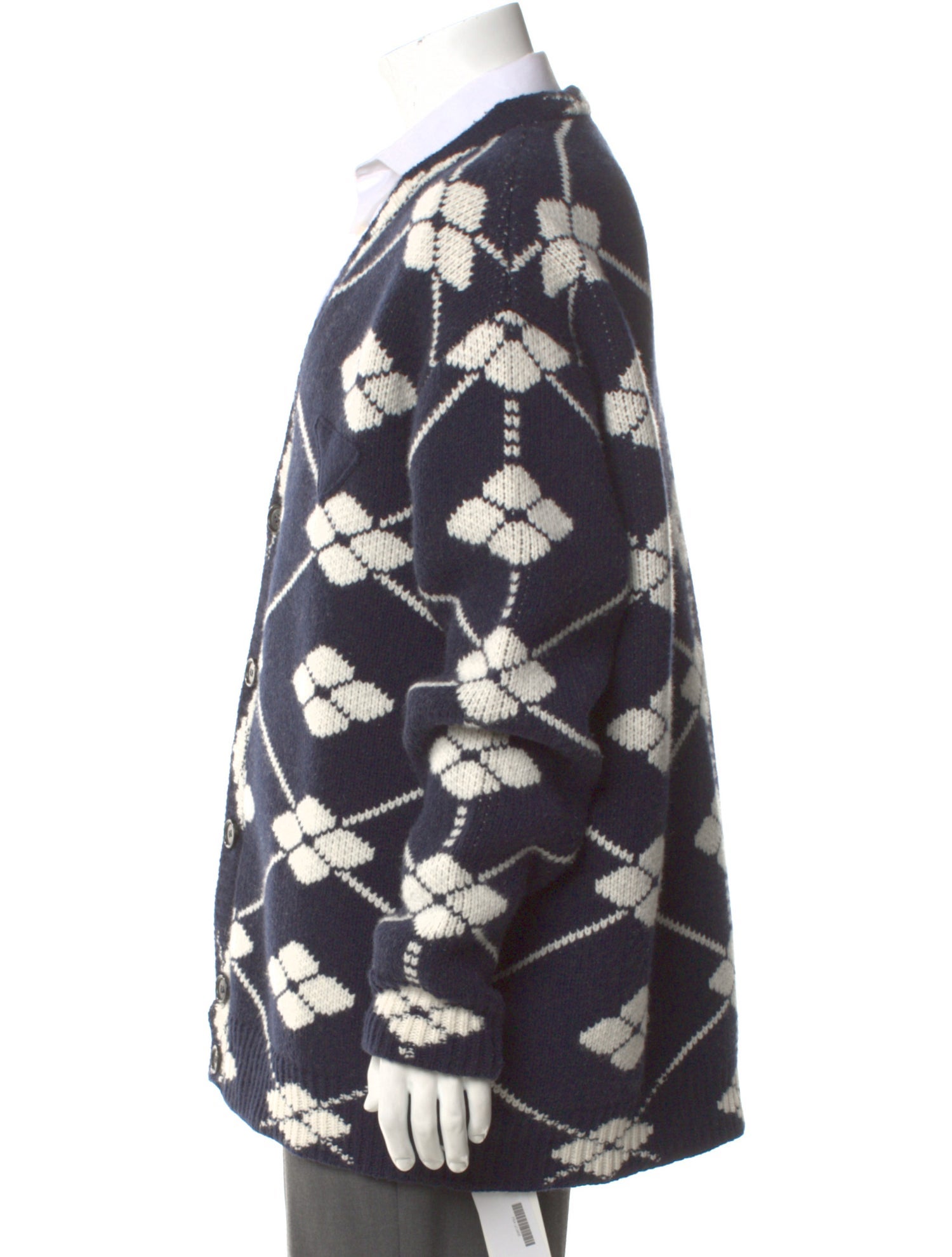 Prada 2021 Signature Logo Cardigan