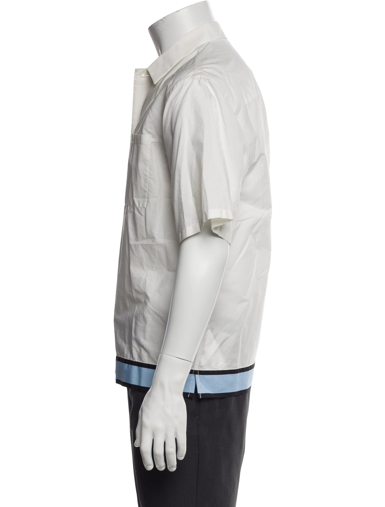 Prada 2016 Colorblock Pattern Shirt