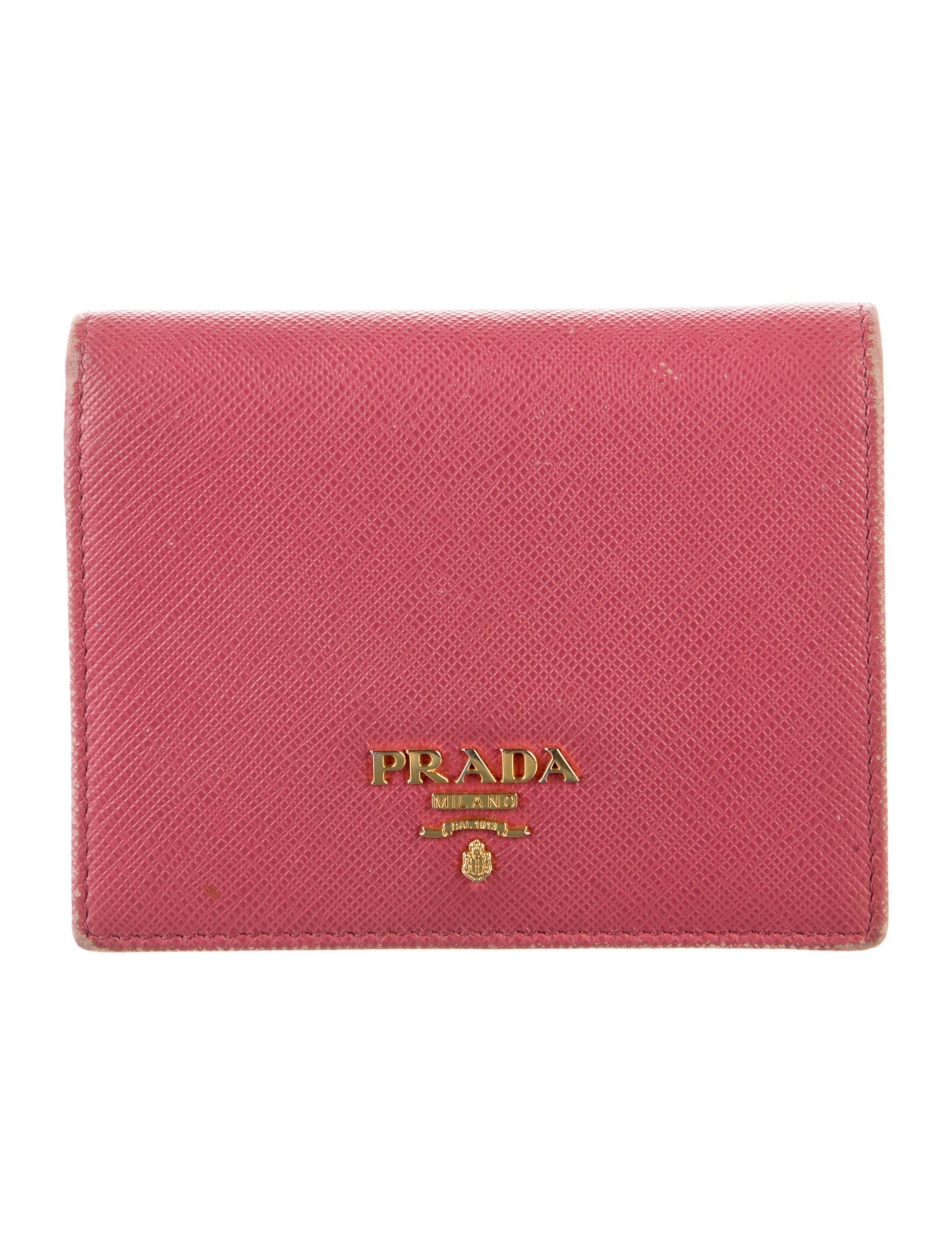 Prada Saffiano Metal Leather Wallet