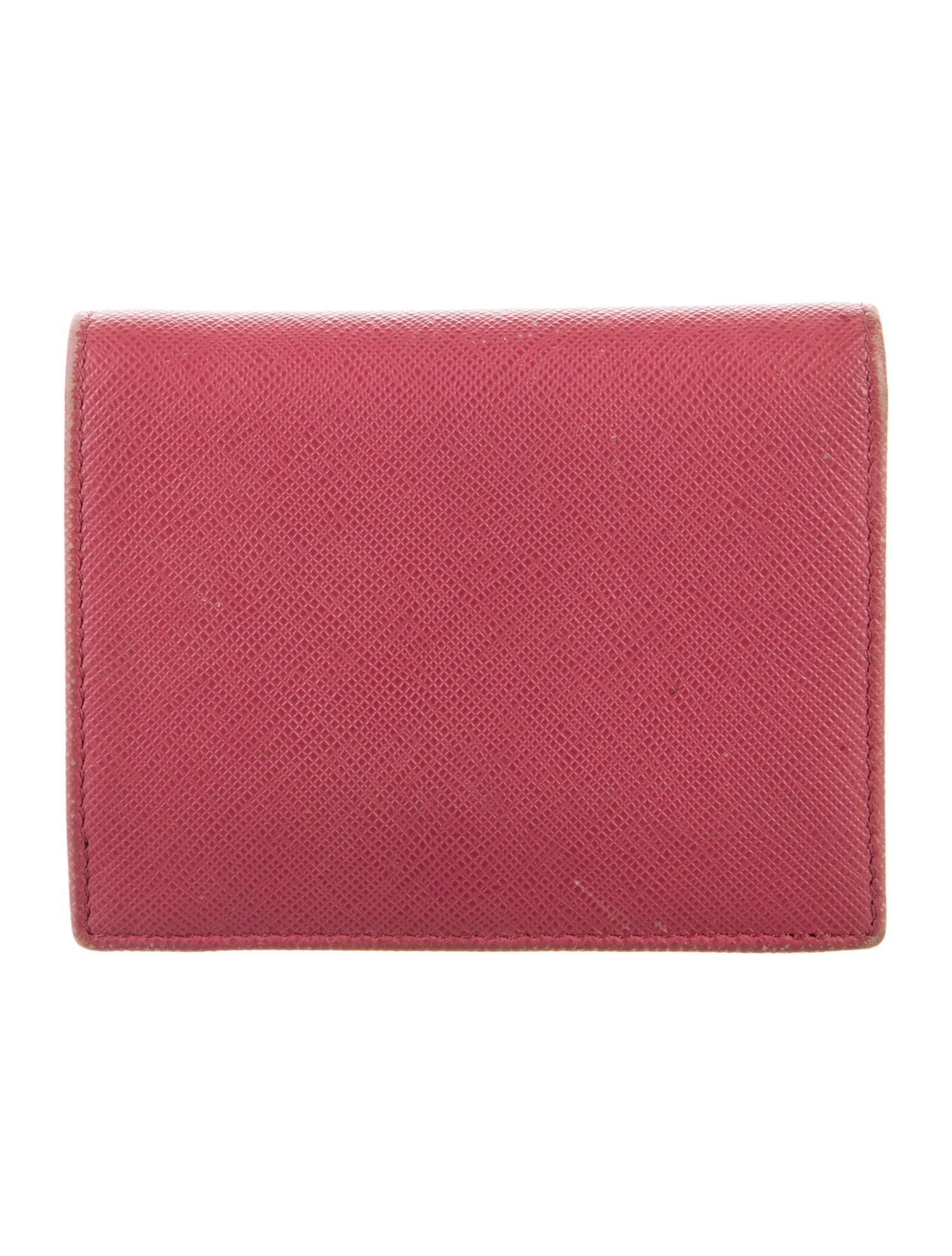 Prada Saffiano Metal Leather Wallet