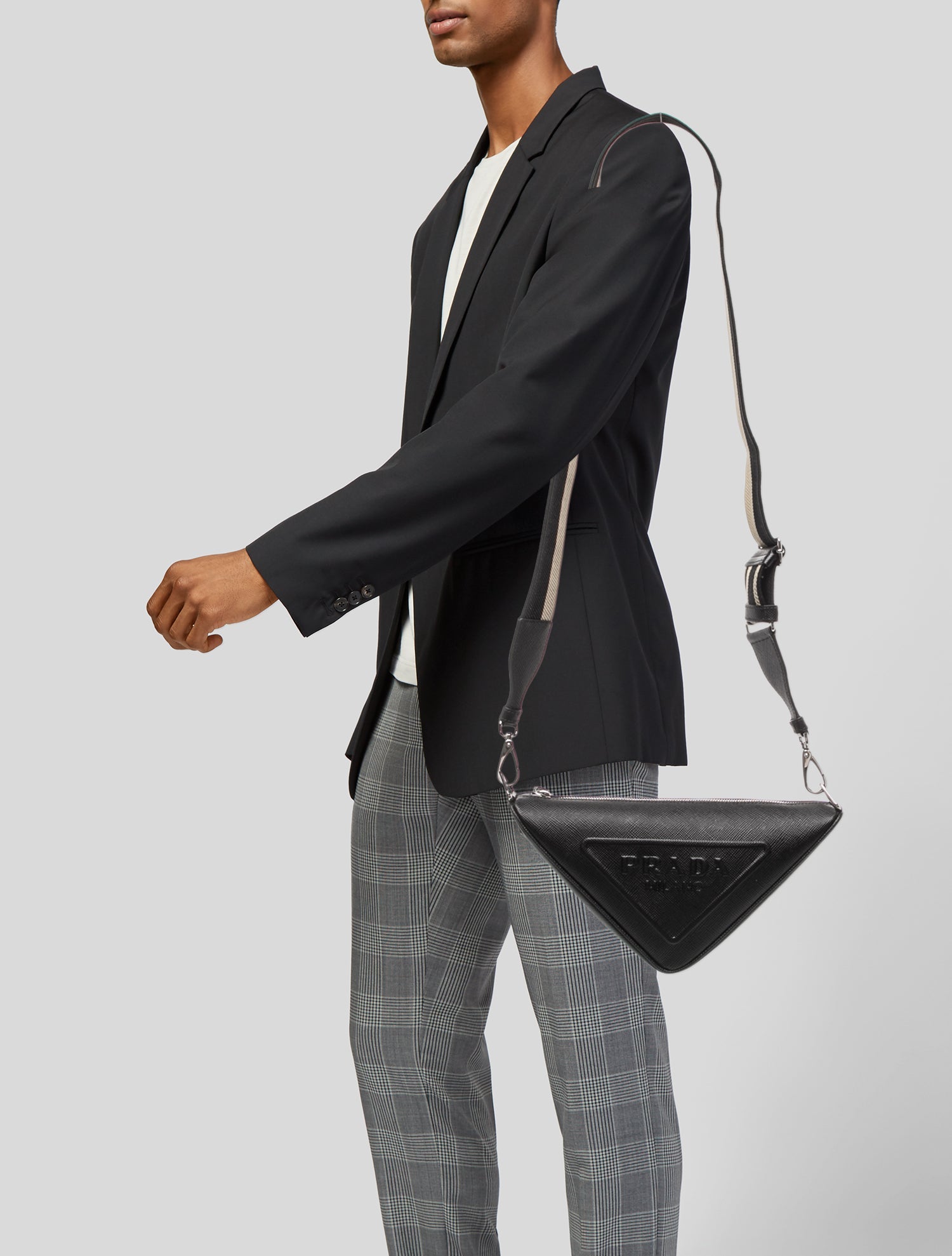 Prada Saffiano Leather Belt Bag