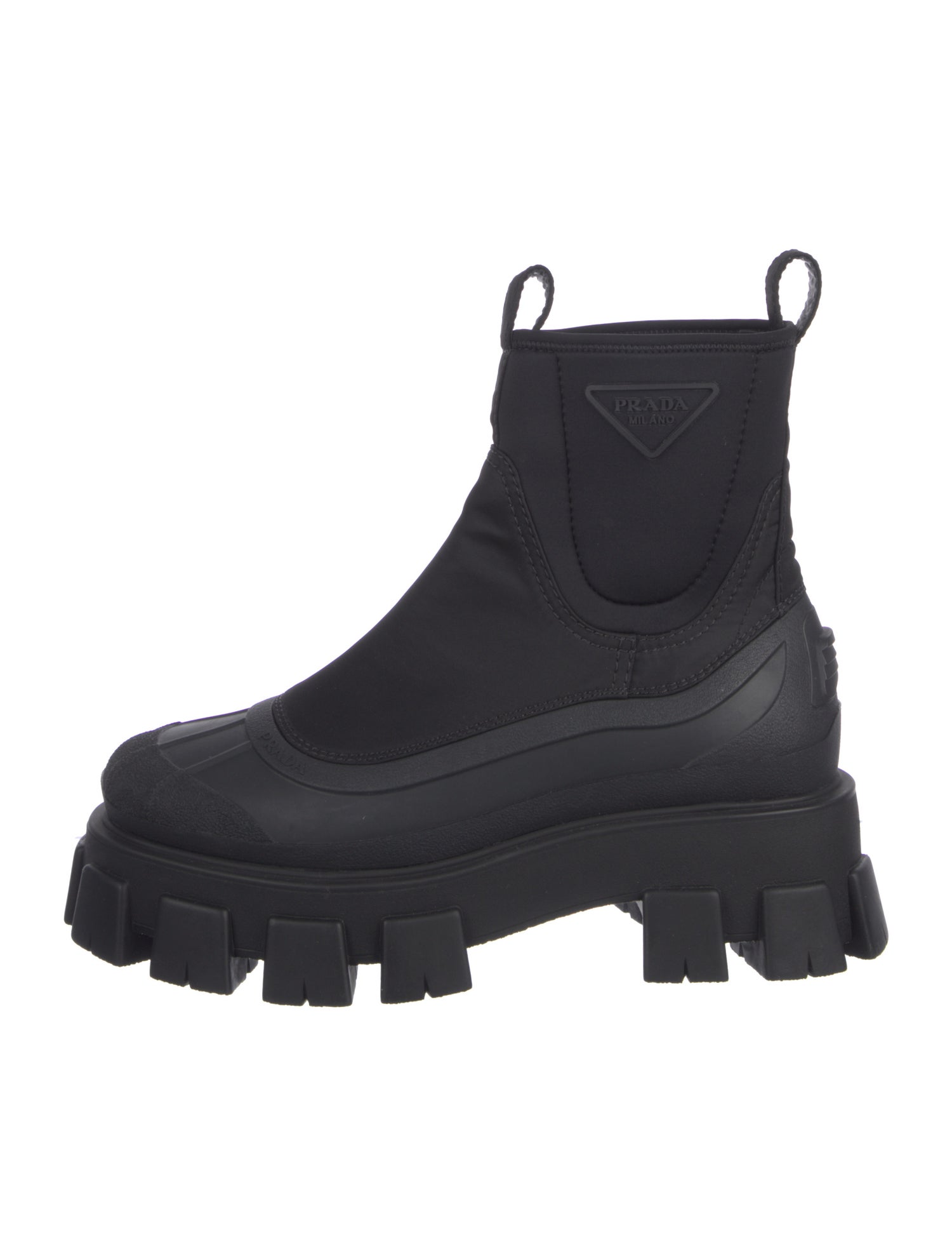 Prada Tessuto Nylon Nylon Boots