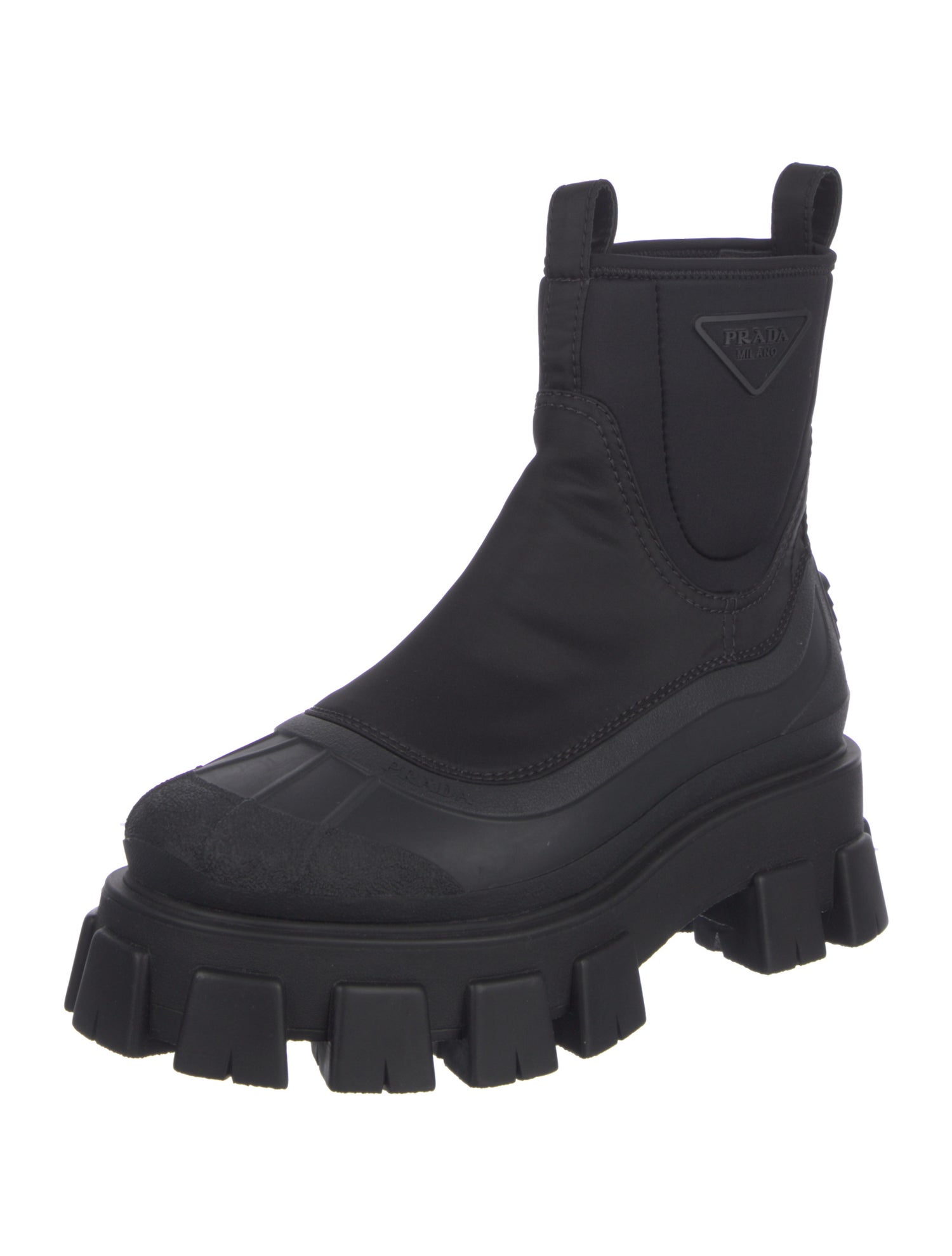 Prada Tessuto Nylon Nylon Boots