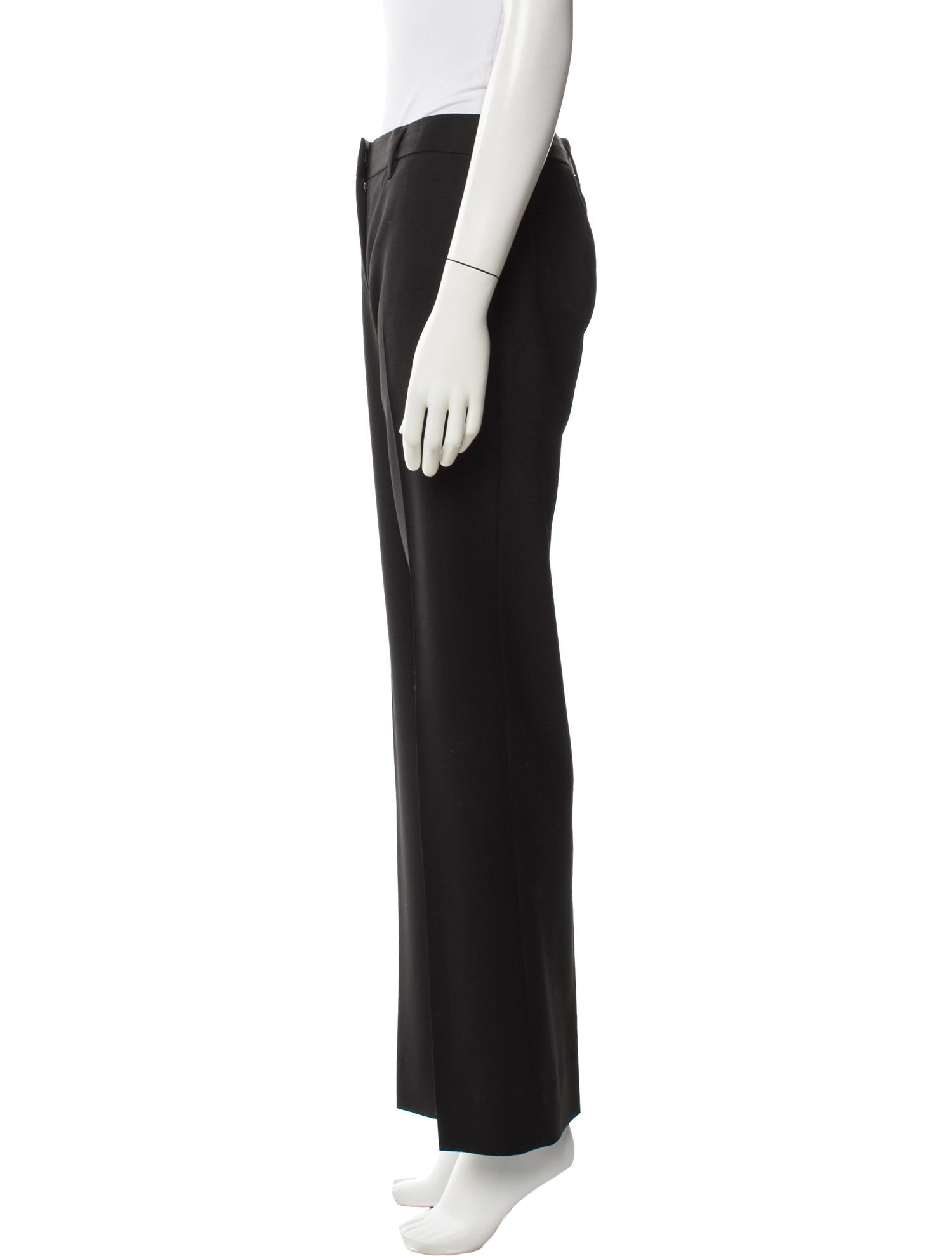 Prada Wool Wide Leg Pants