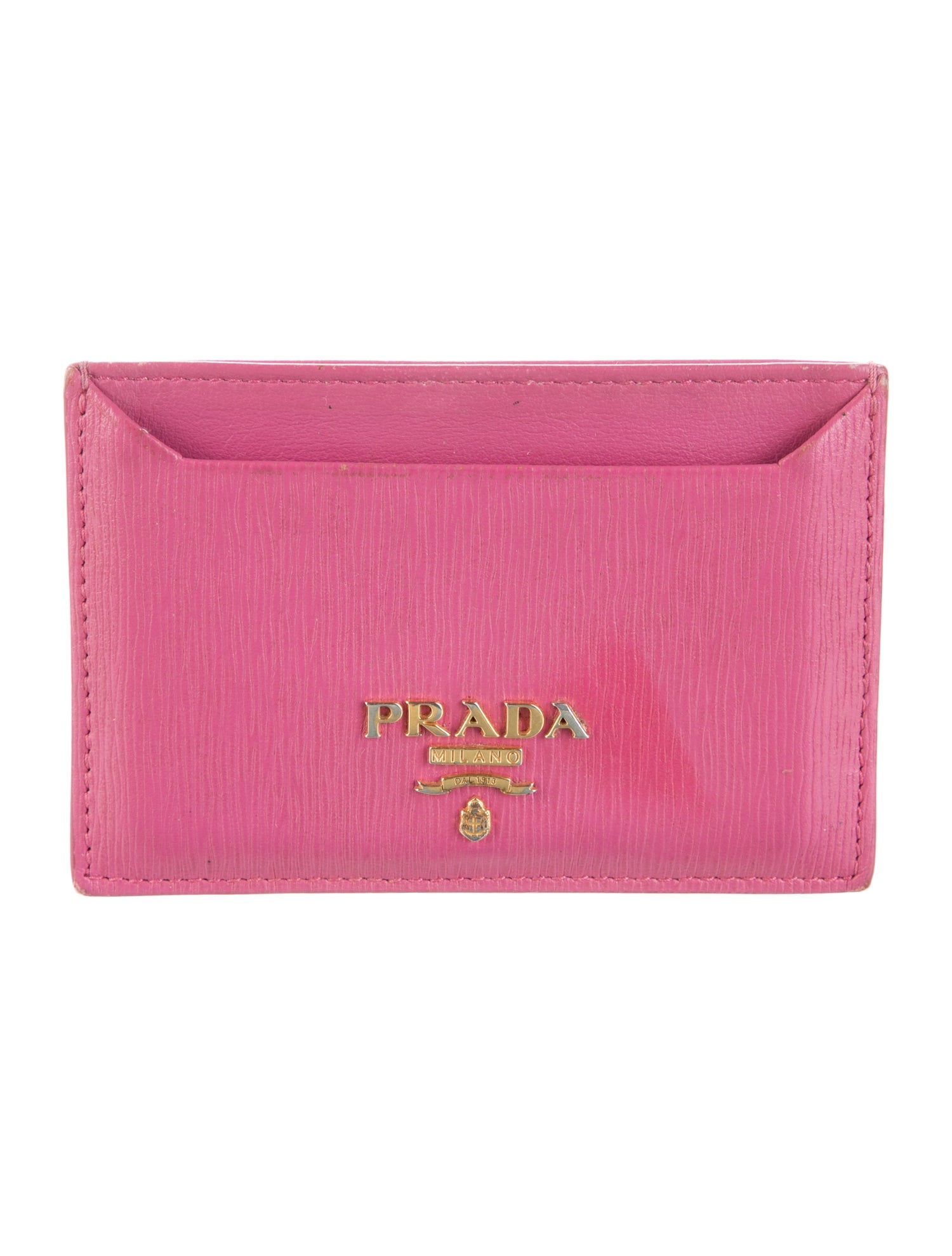 Prada Vitello Move Leather Card Holder