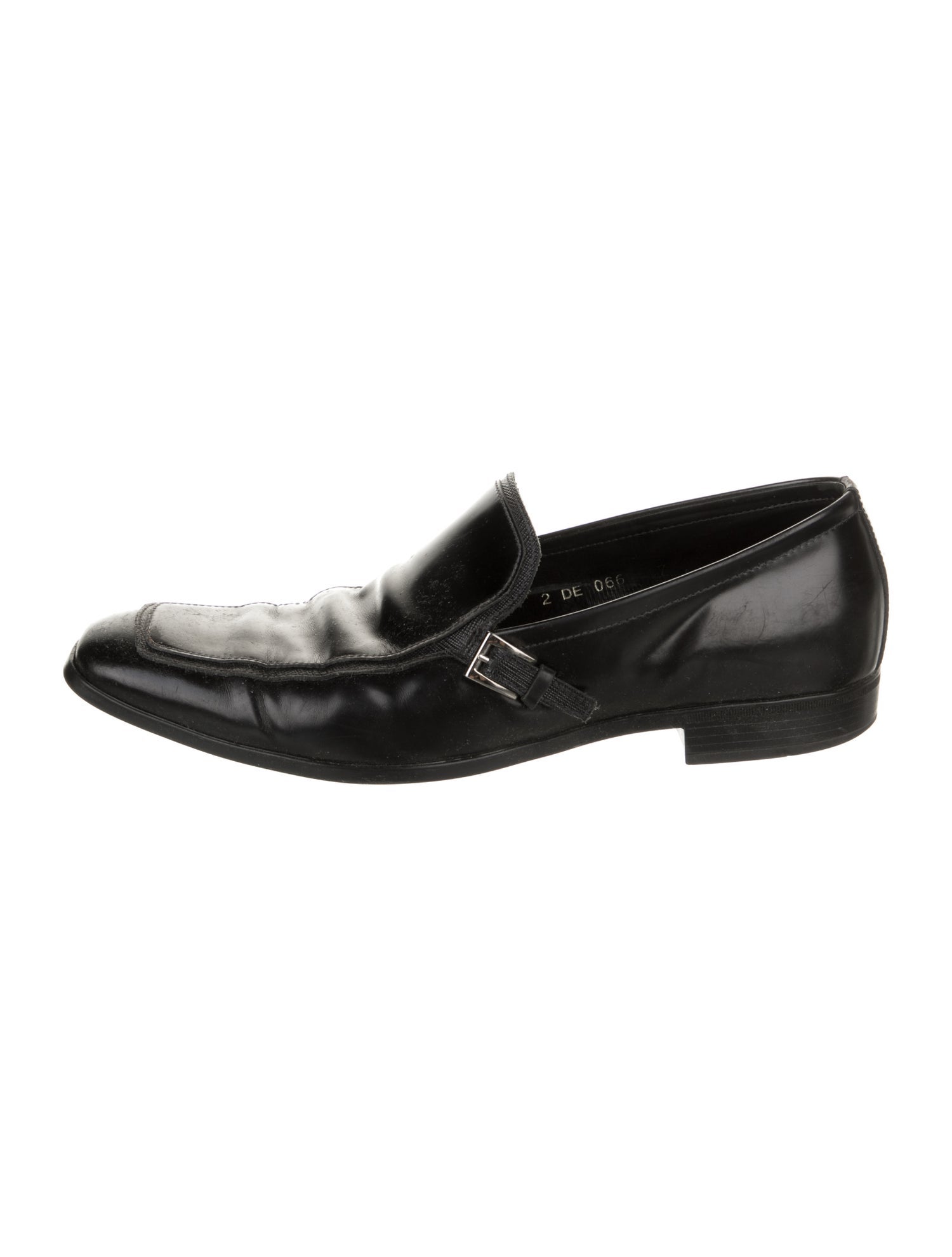 Prada Leather Dress Loafers