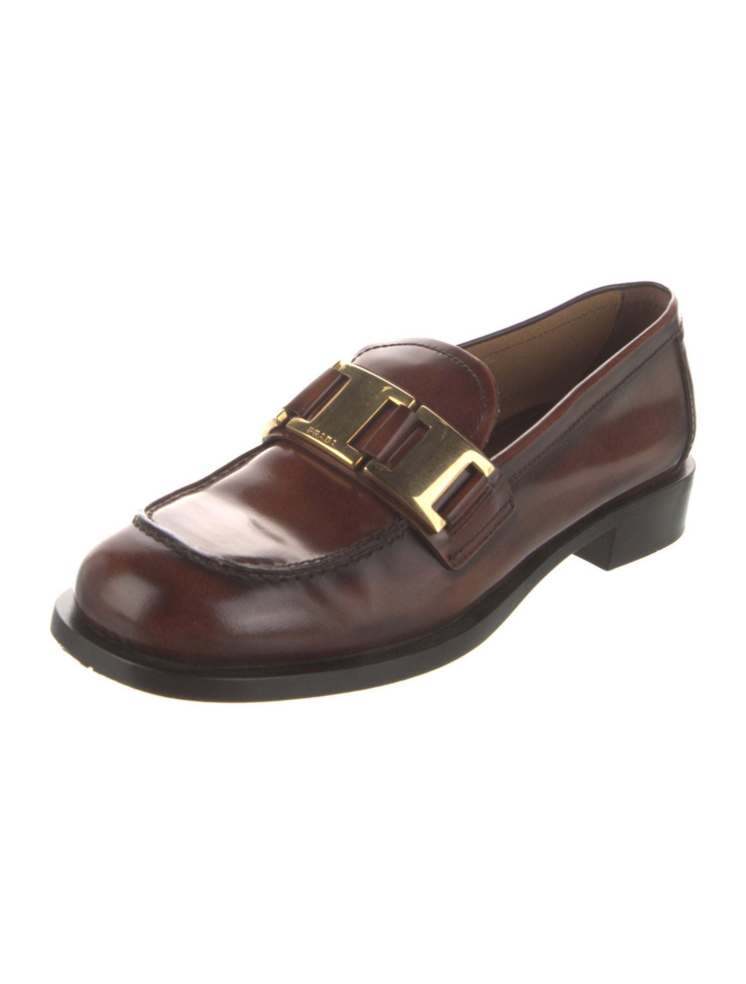 Prada Leather Loafers