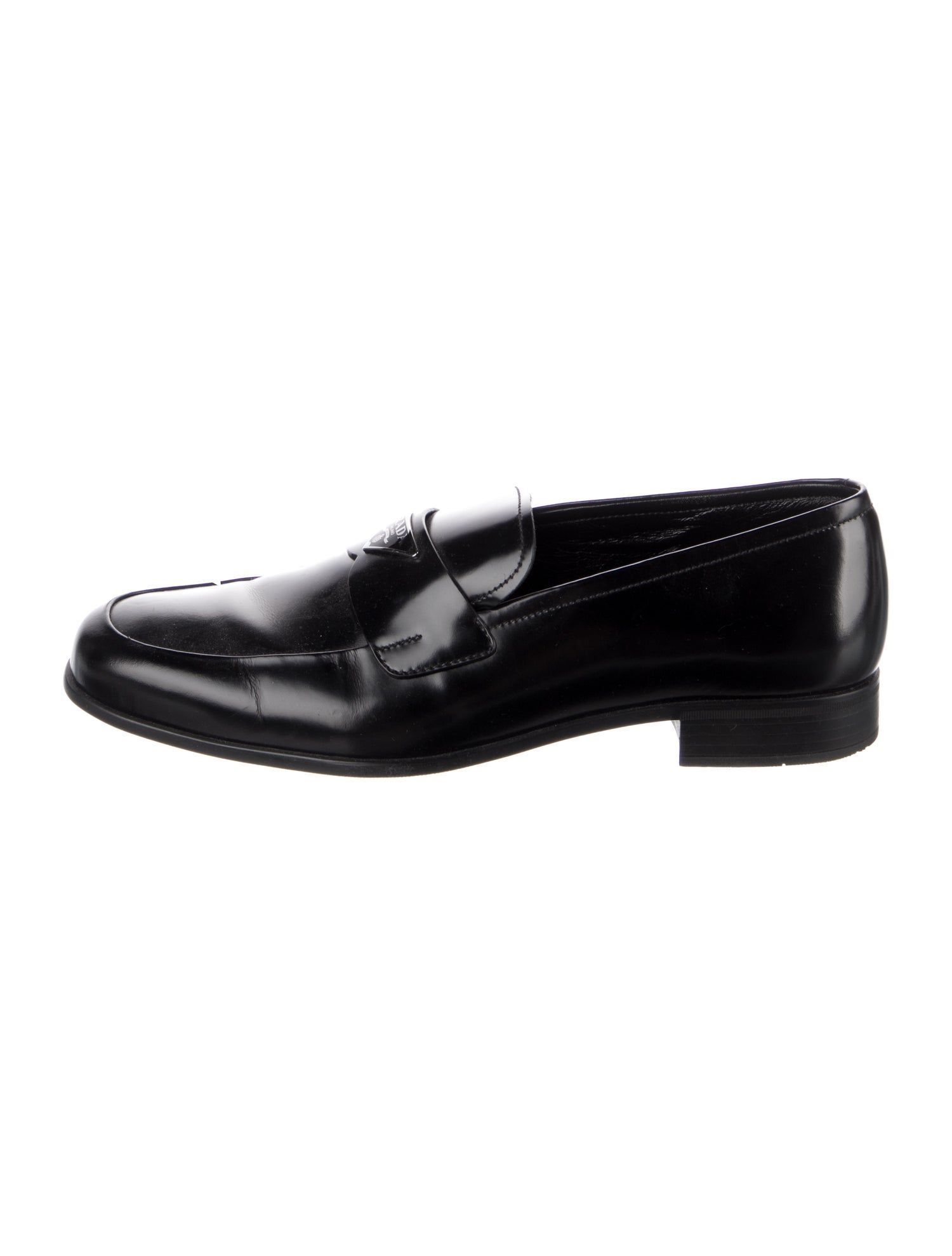 Prada Leather Dress Loafers