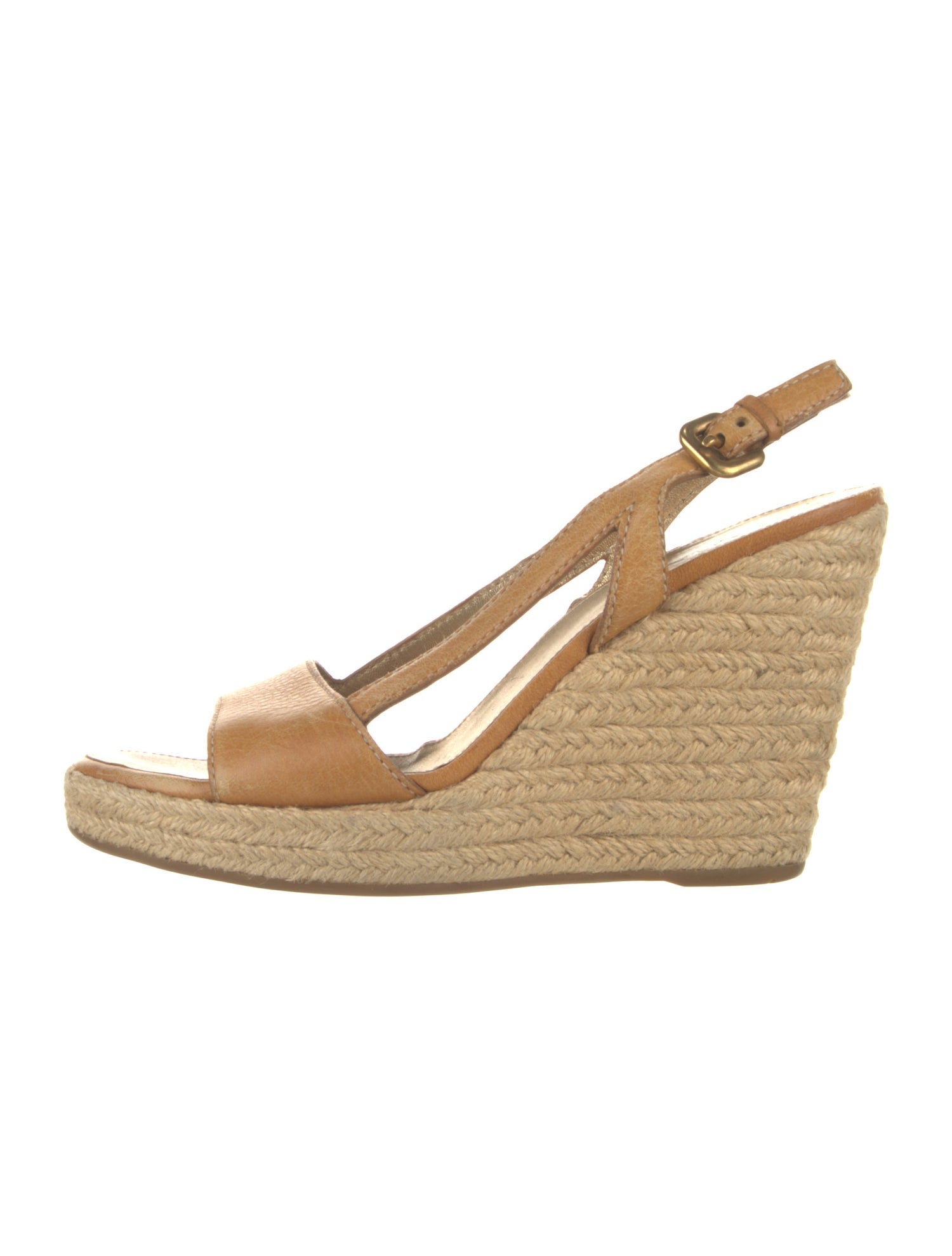 Prada Leather Espadrilles