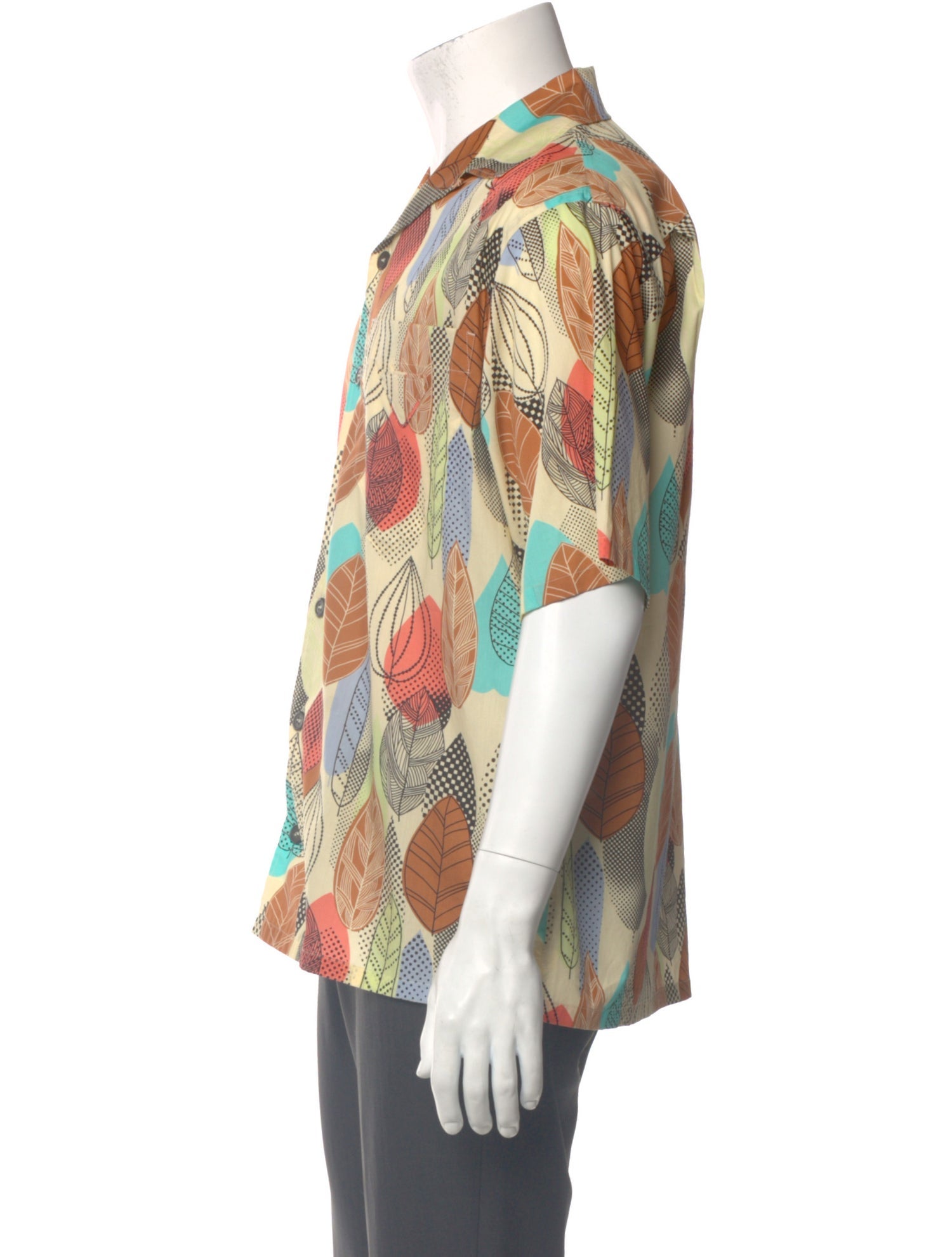 Prada 2020 Enameled Metal Triangle Shirt