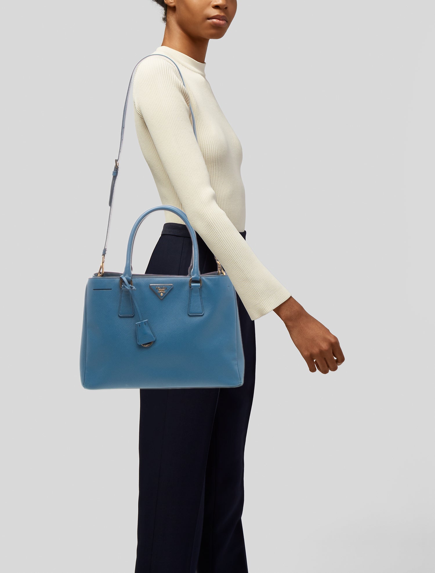 Prada Saffiano Leather Galleria Tote