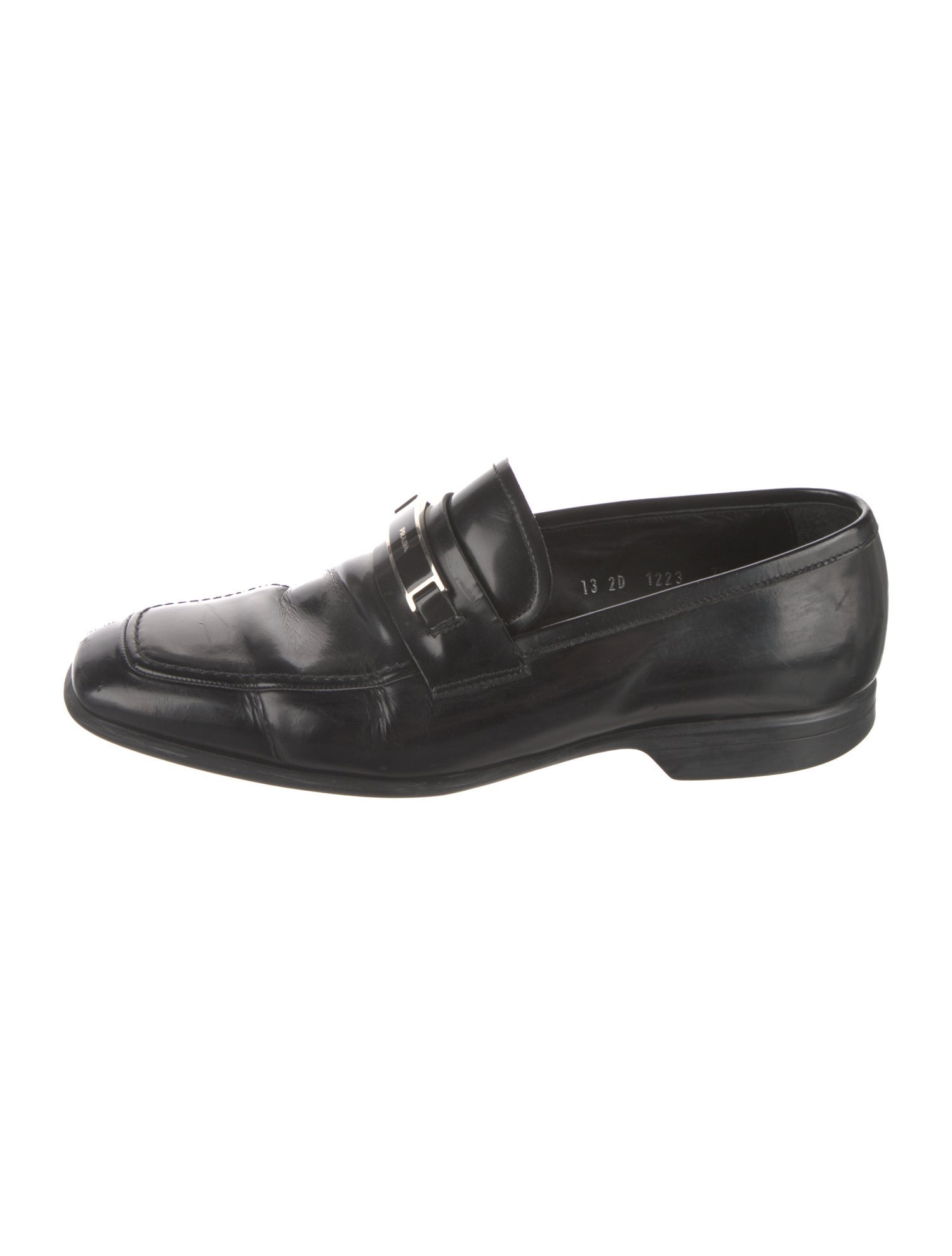 Prada Patent Leather Dress Loafers