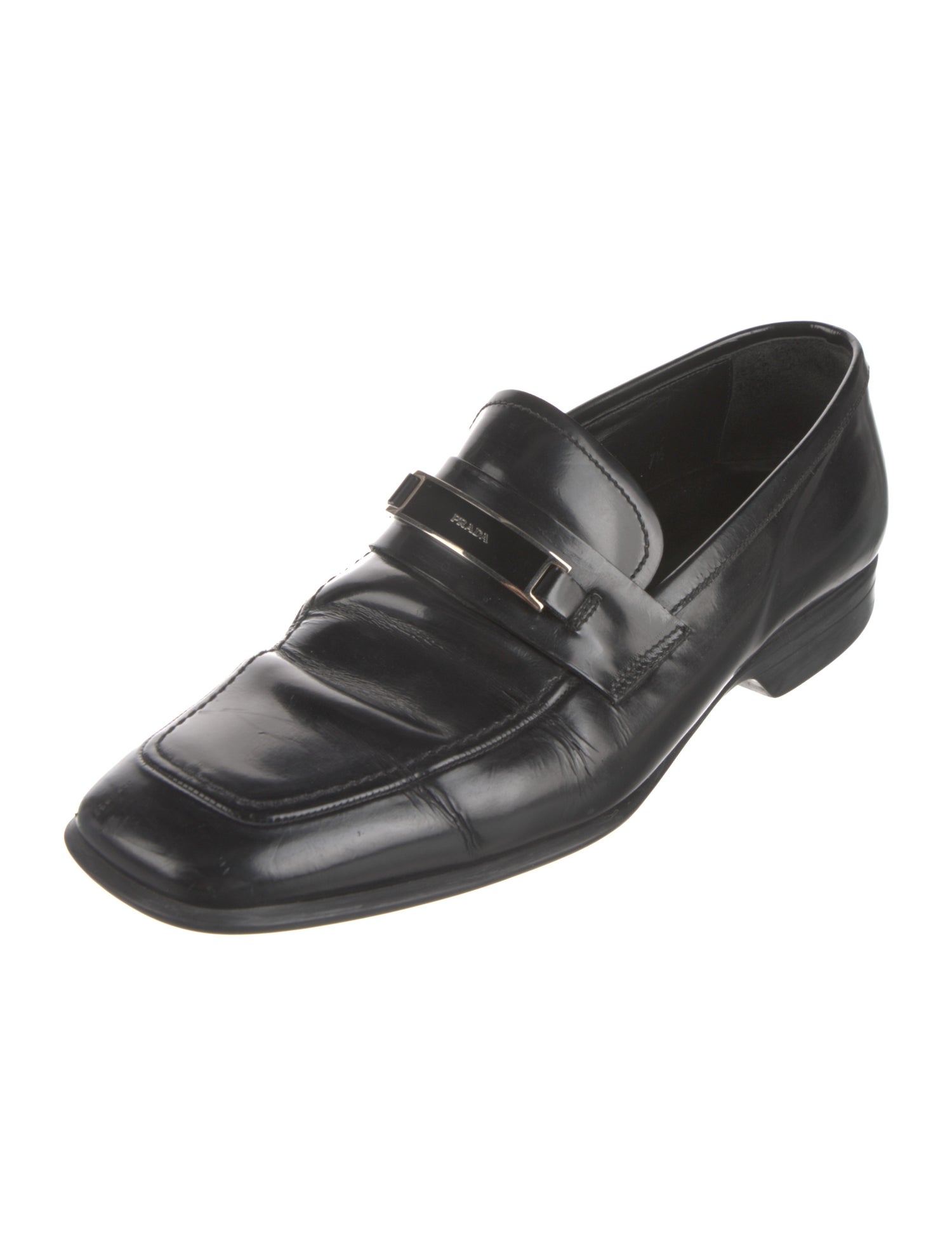 Prada Patent Leather Dress Loafers