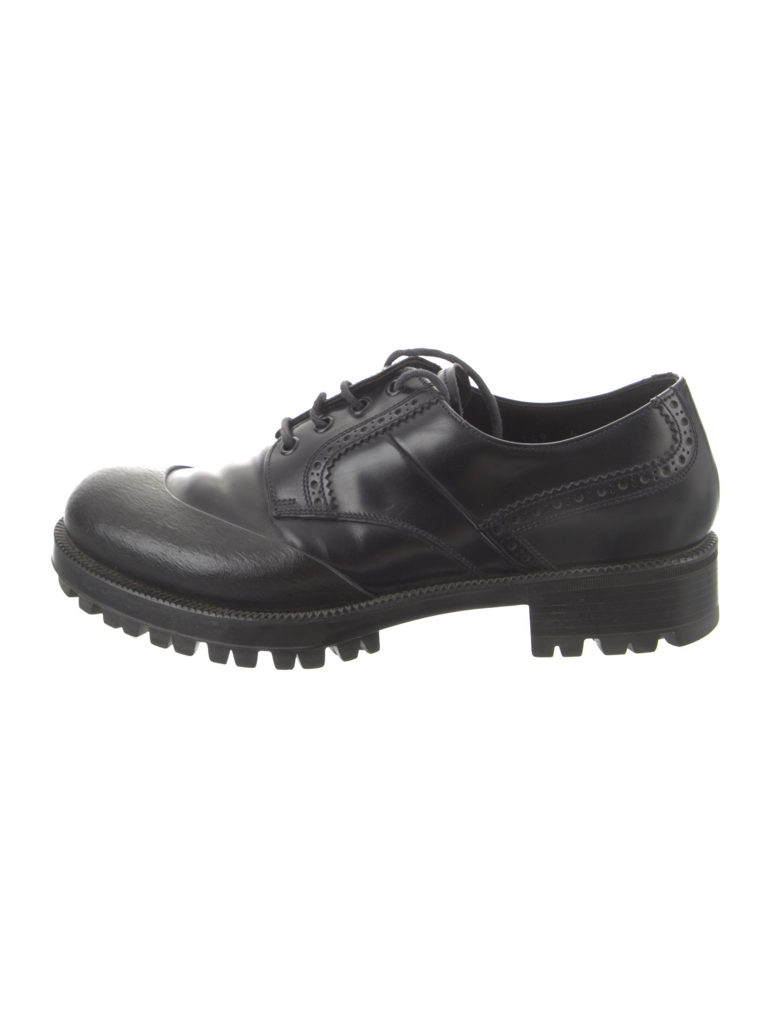 Prada Leather Brogues