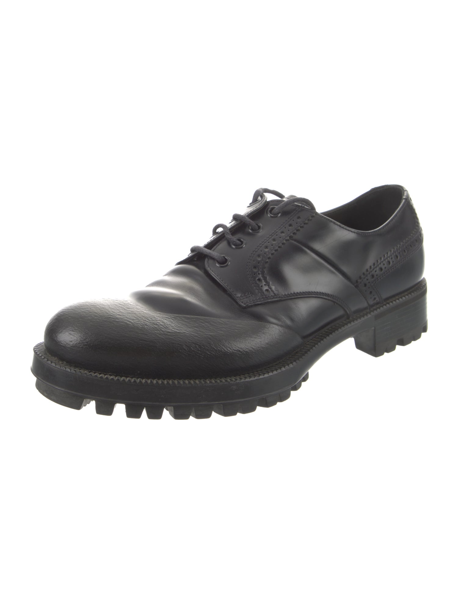 Prada Leather Brogues