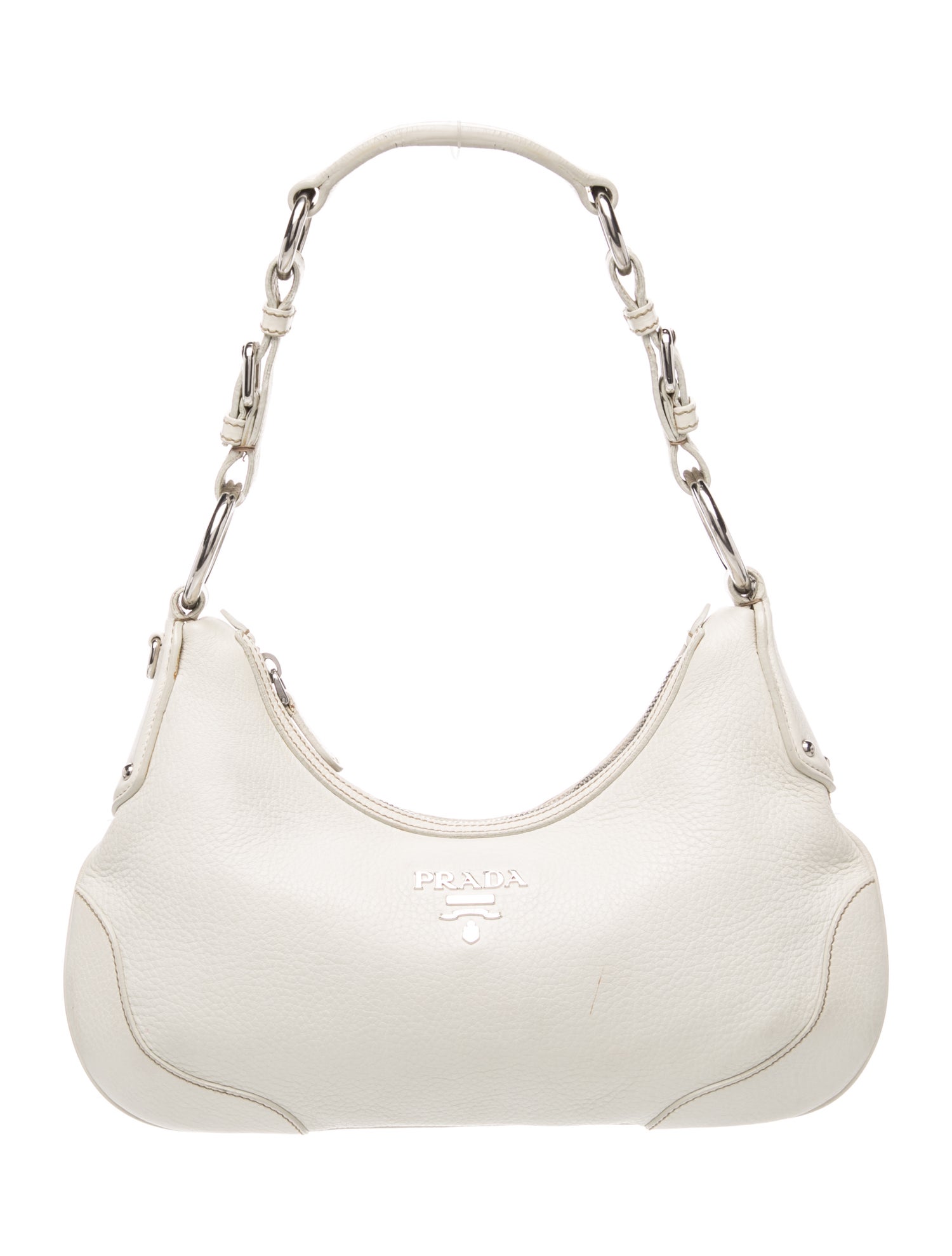 Prada Vitello Daino Leather Vitello Diano Hobo Bag Medium