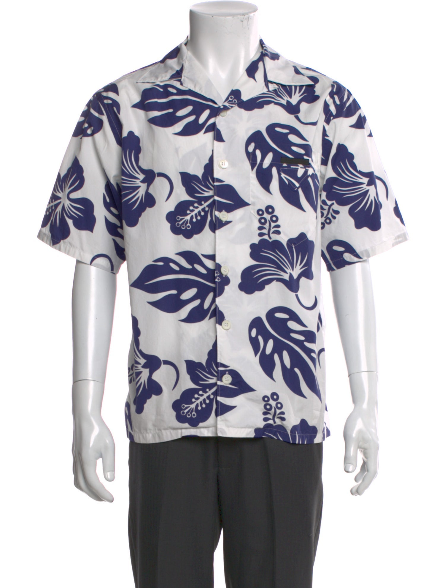 Prada 2022 Floral Print Shirt