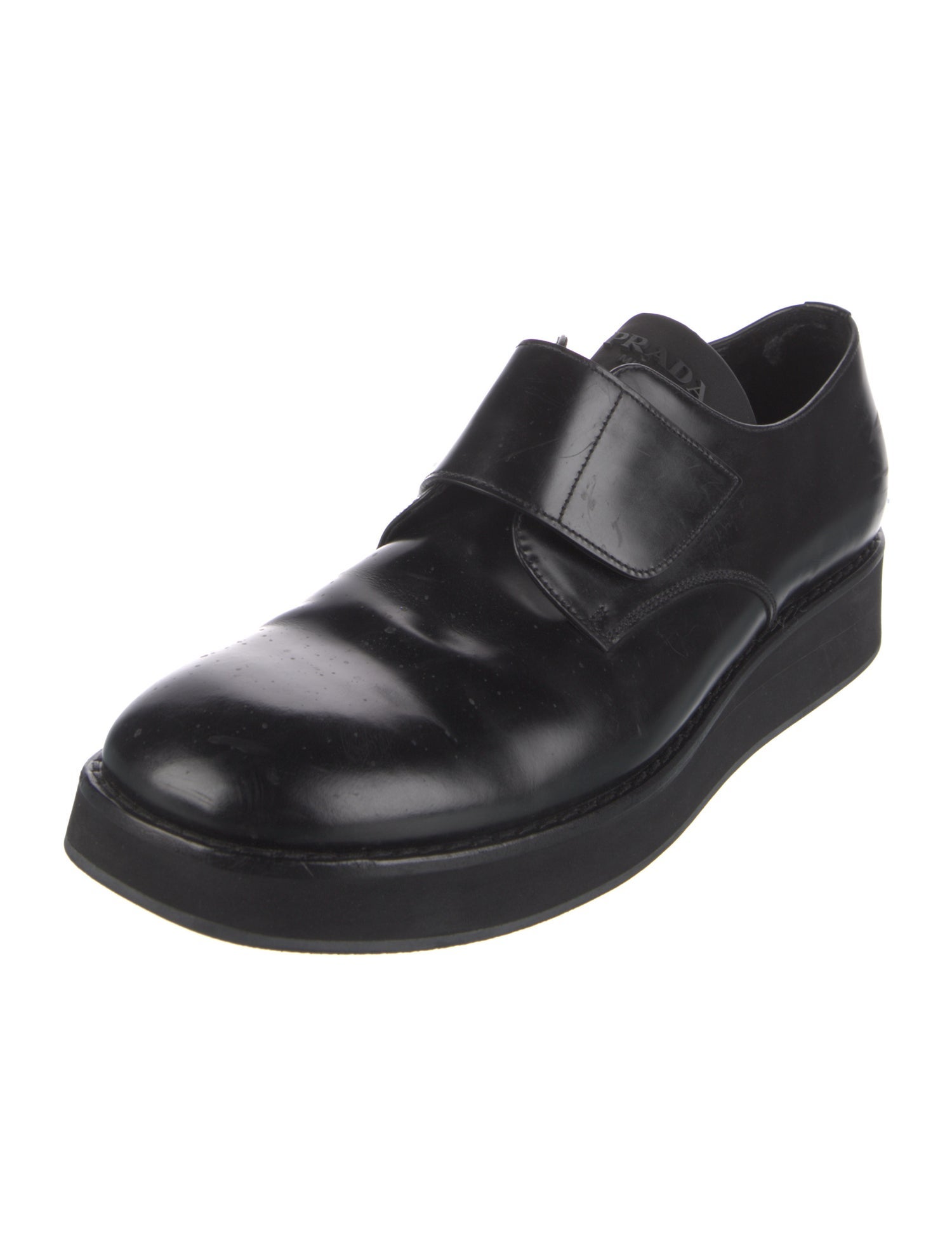 Prada Leather Oxfords
