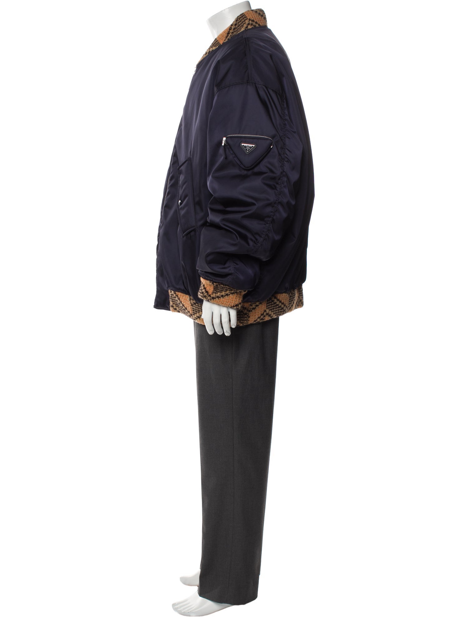 Prada 2021 Re-Nylon Bomber Jacket