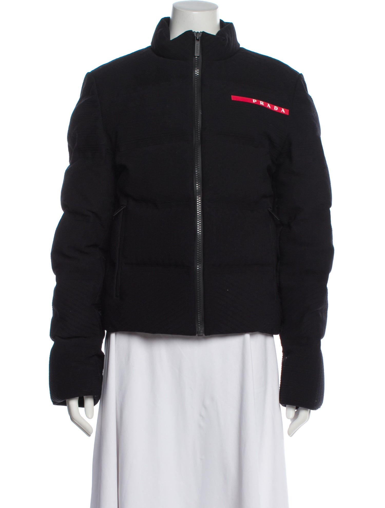 Prada 2023 Linea Rossa Puffer Coat