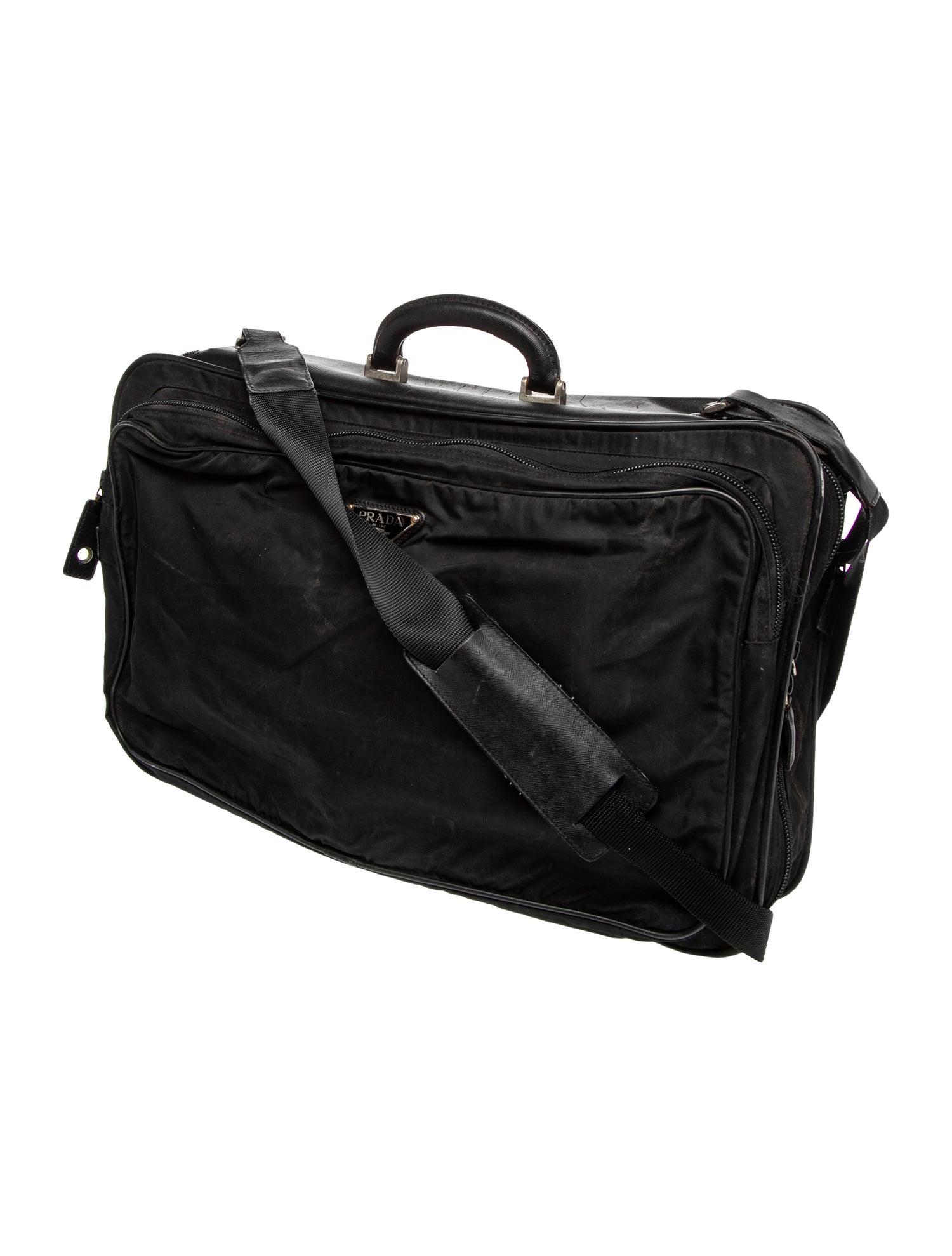 Prada Tessuto Viaggio Boston Bag
