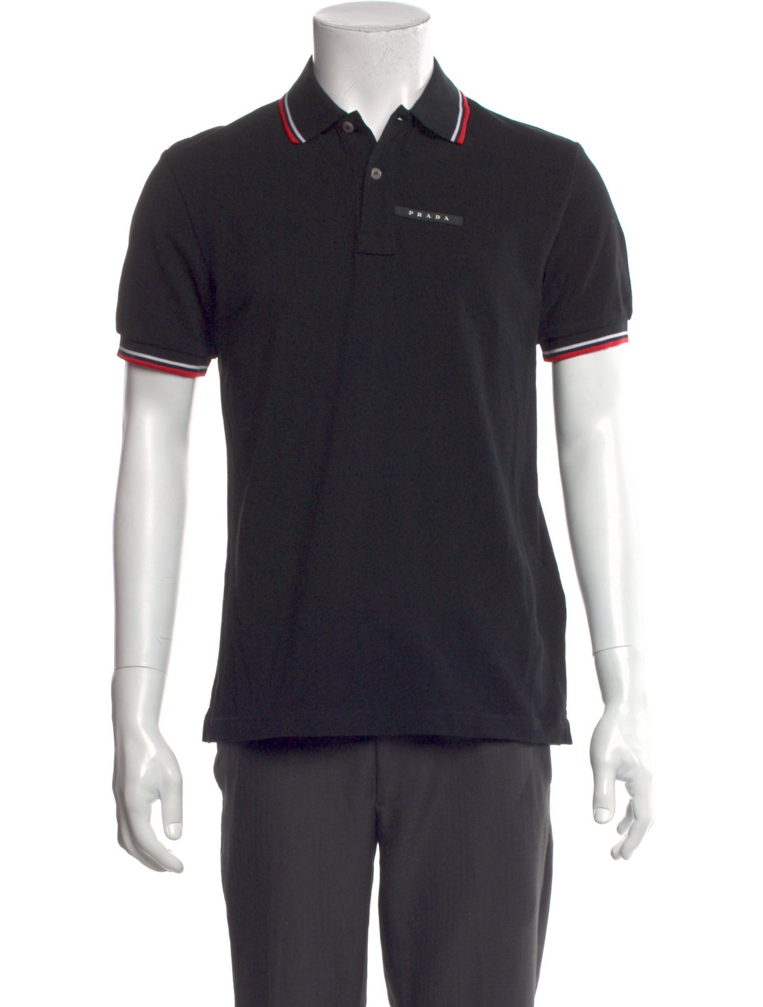 Prada 2019 Crew Neck Polo Shirt