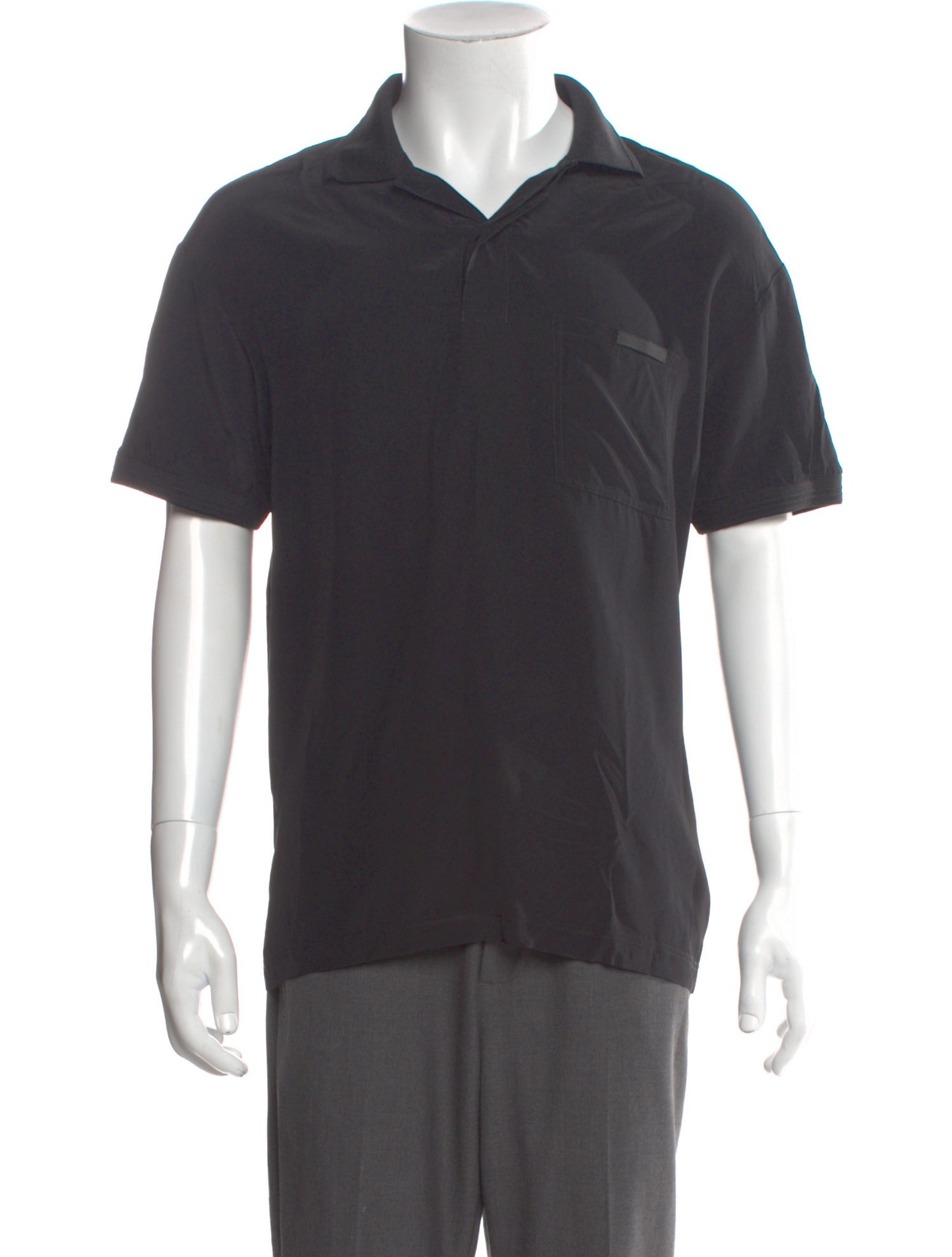 Prada 2017 Signature Logo Polo Shirt