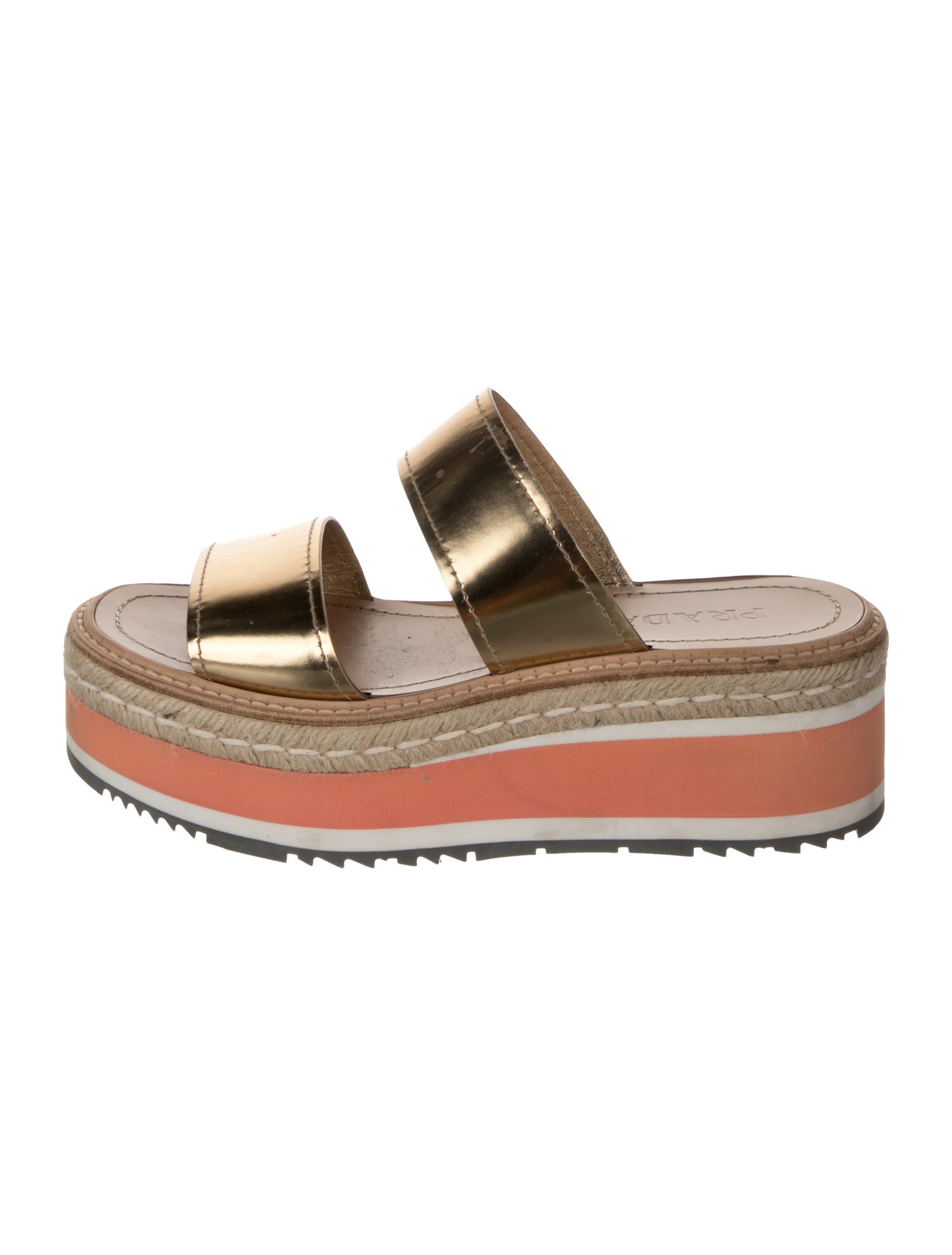 Prada Patent Leather Espadrilles