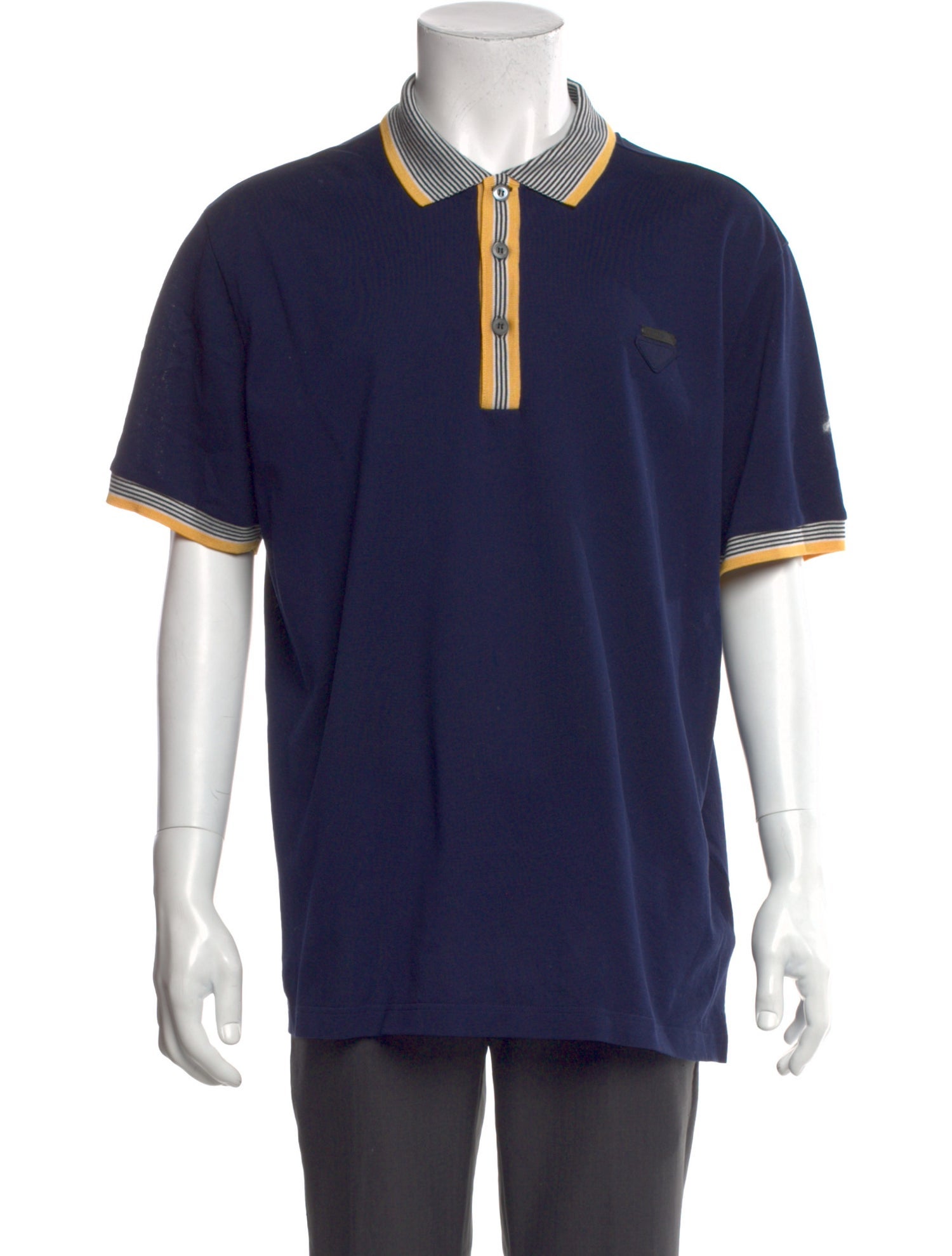 Prada 2021 Striped Polo Shirt