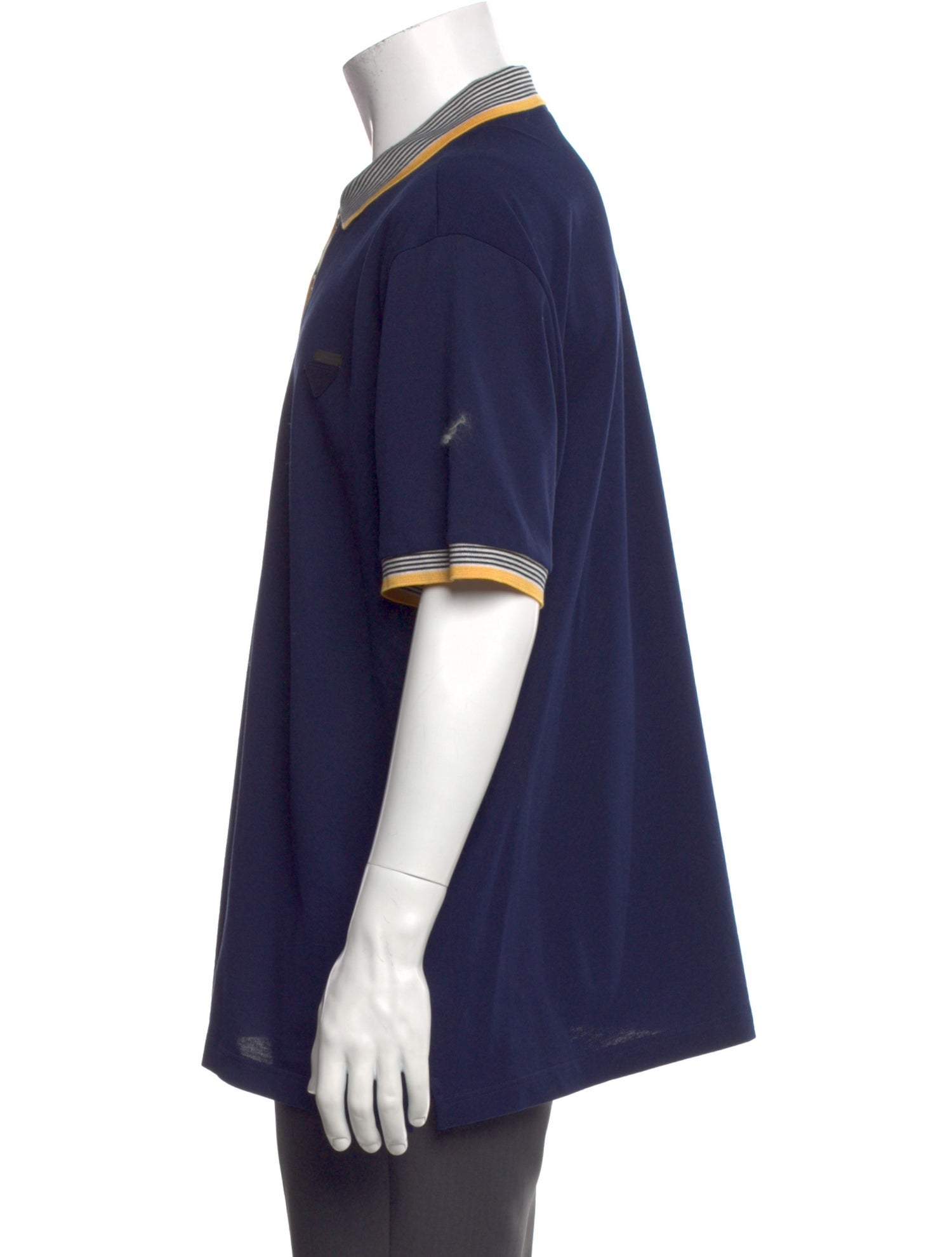 Prada 2021 Striped Polo Shirt