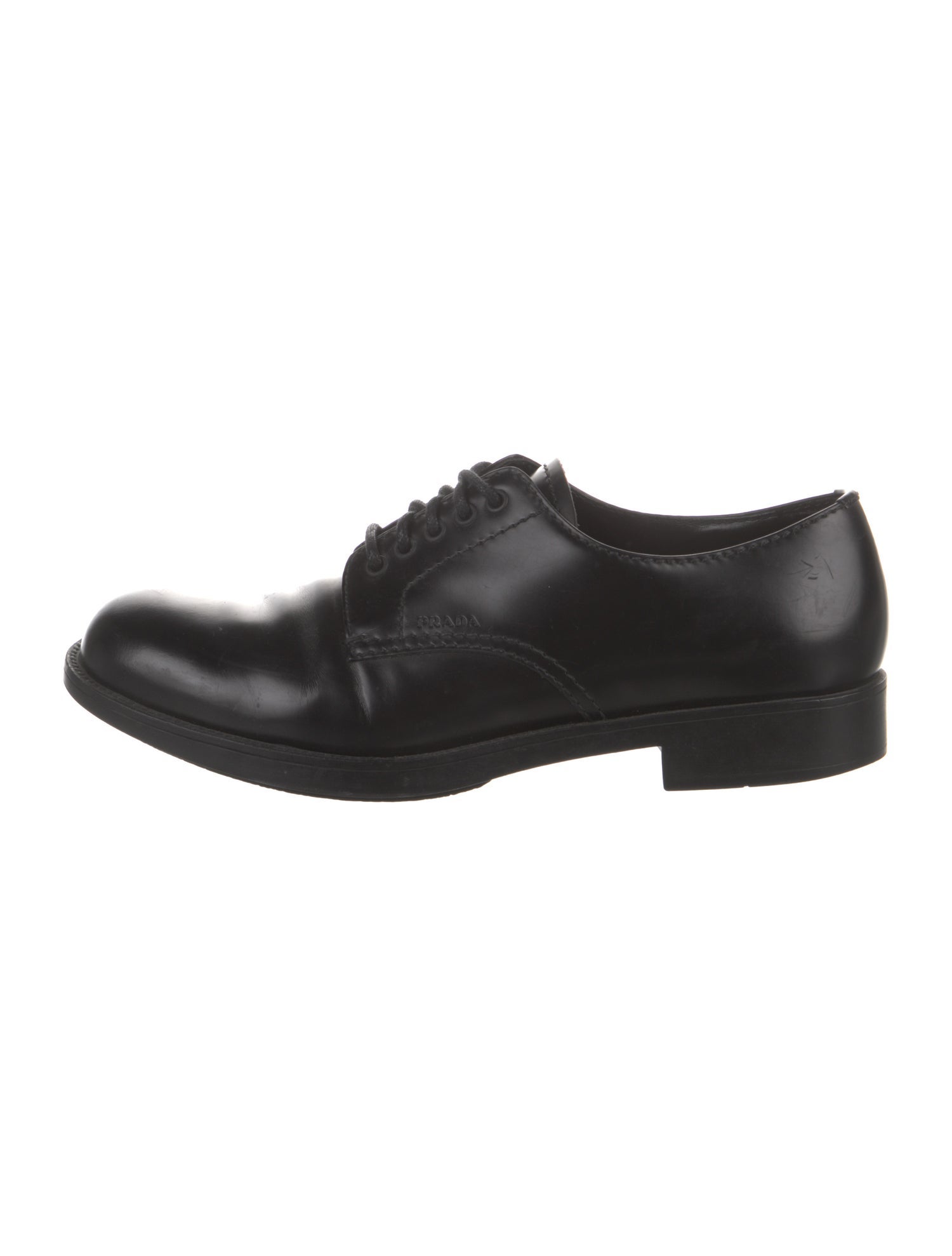 Prada Leather Derby Shoes