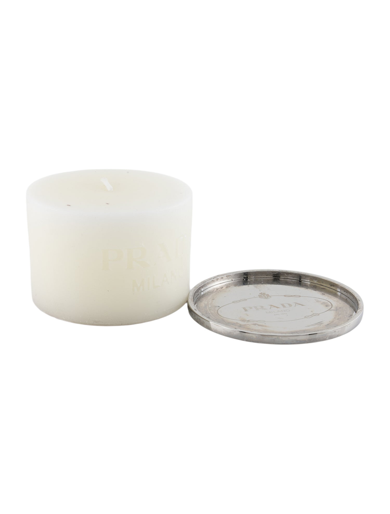 Prada Talco Candle and Tray w/ Tags