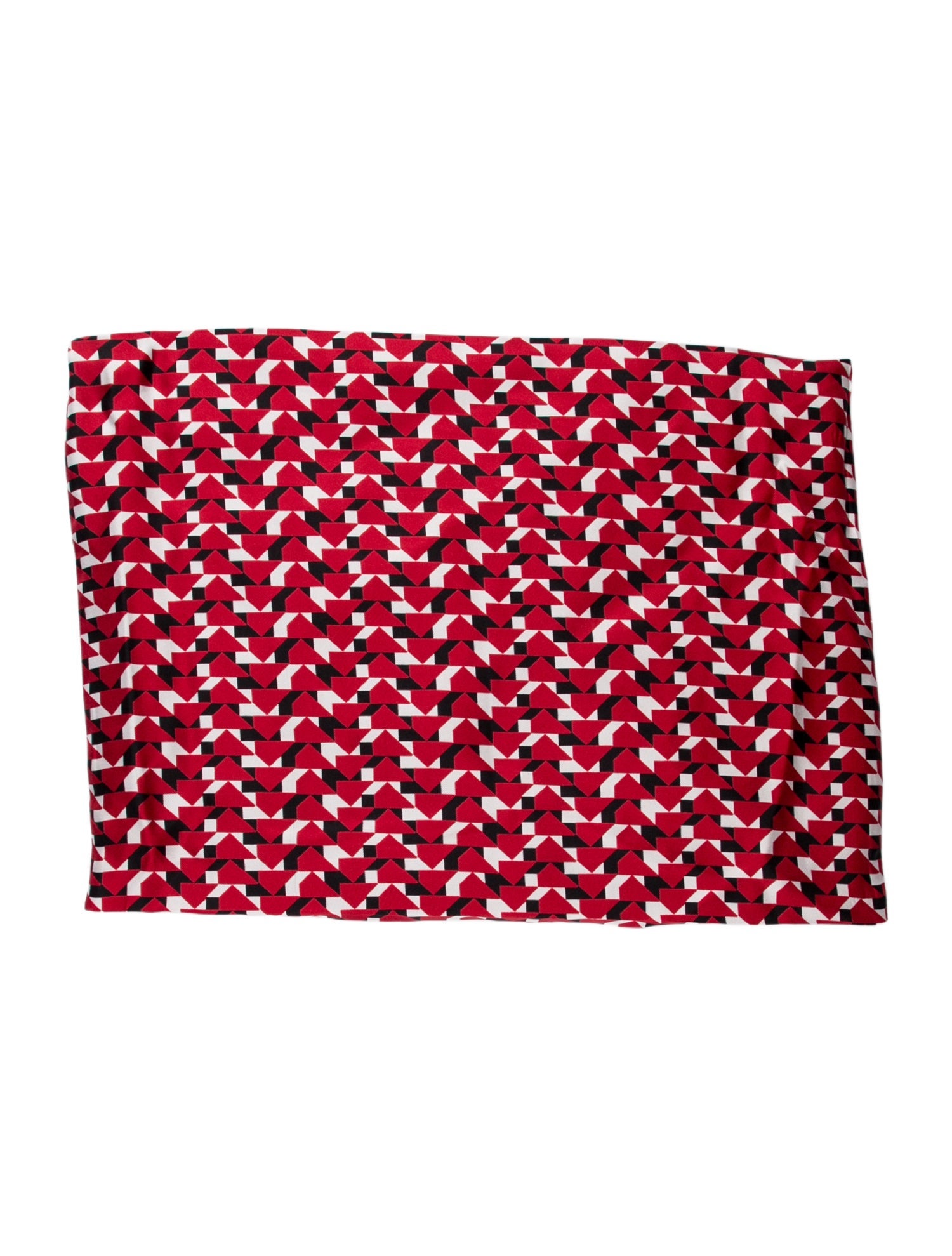 Prada Silk Throw Pillow Sham