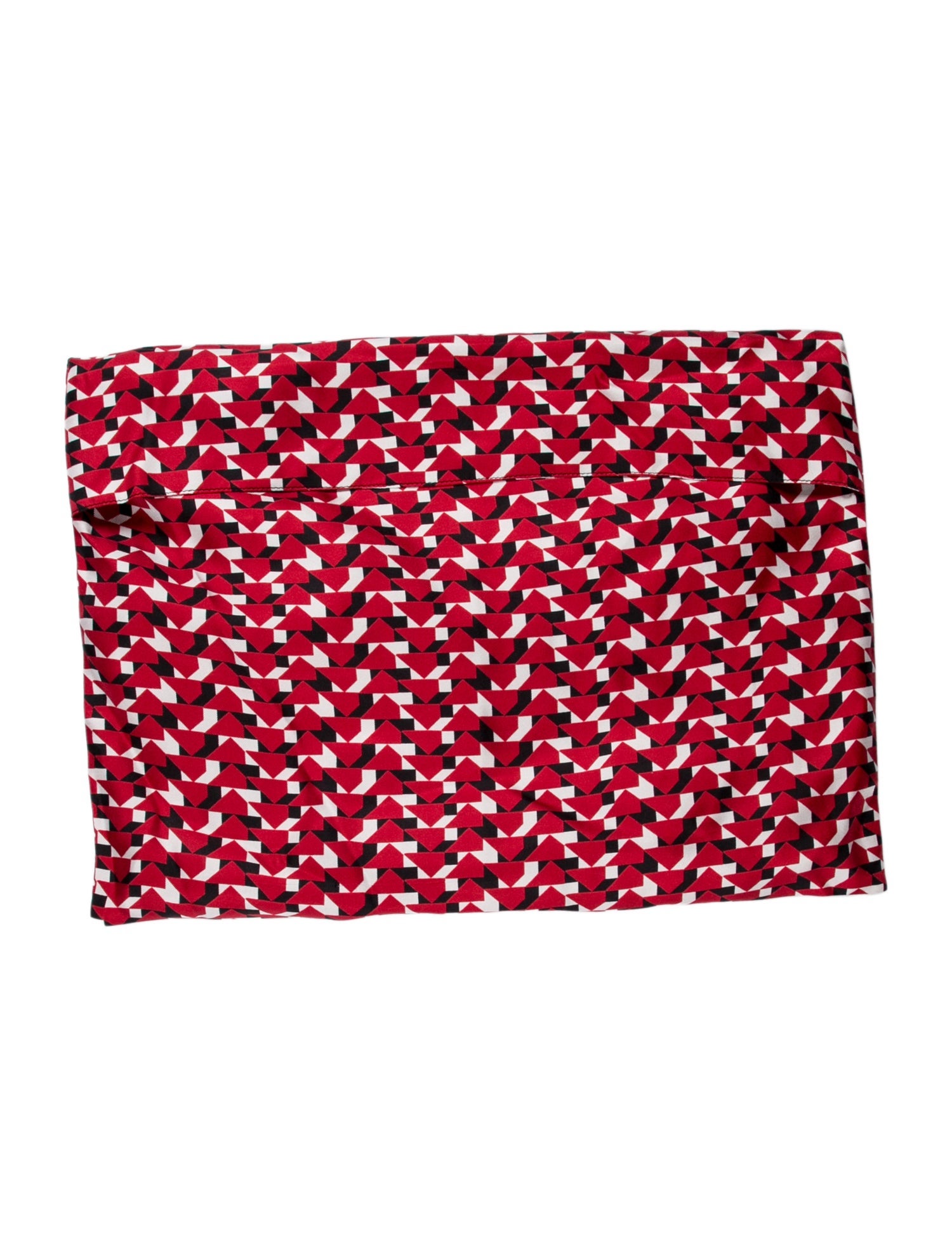 Prada Silk Throw Pillow Sham