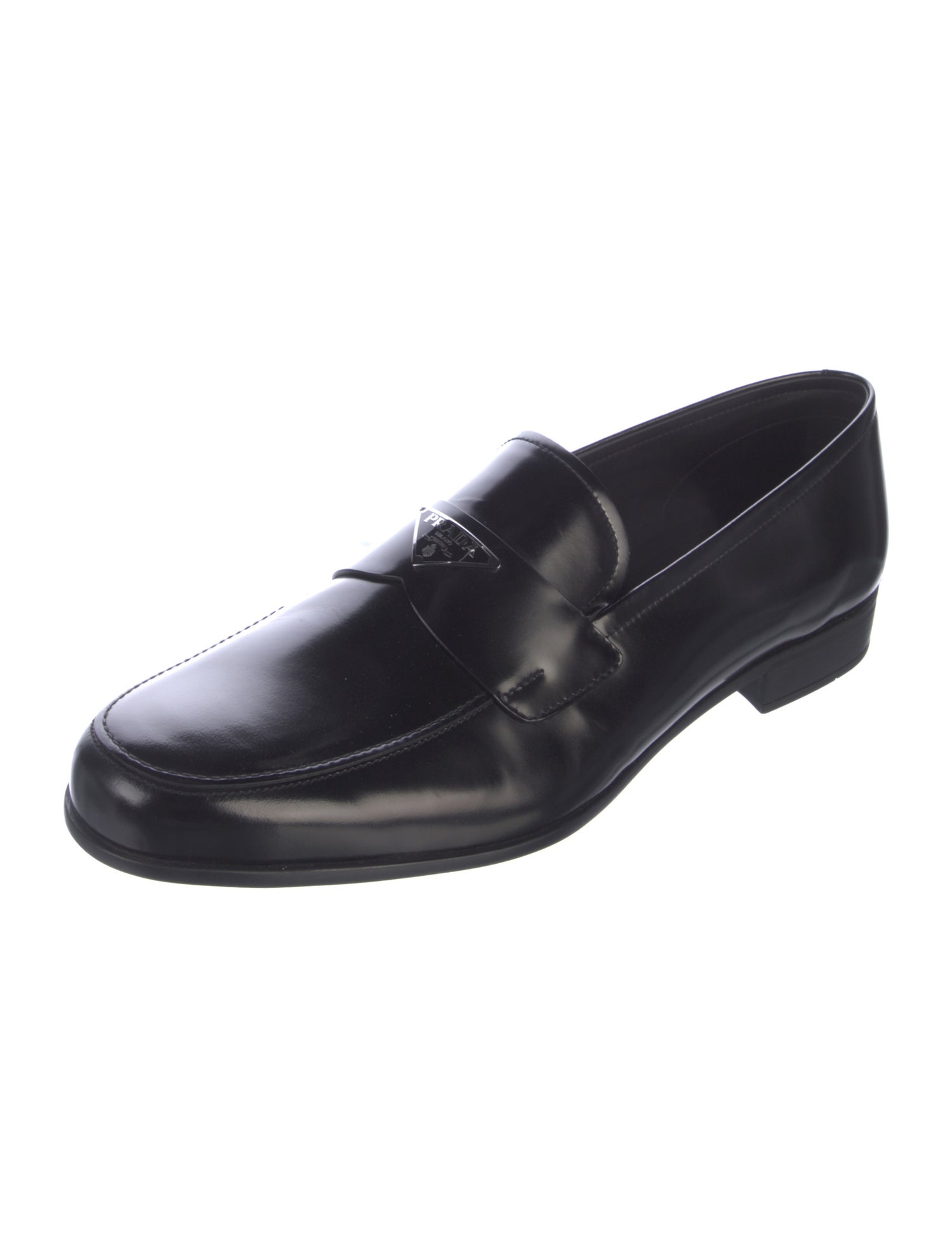 Prada Patent Leather Dress Loafers