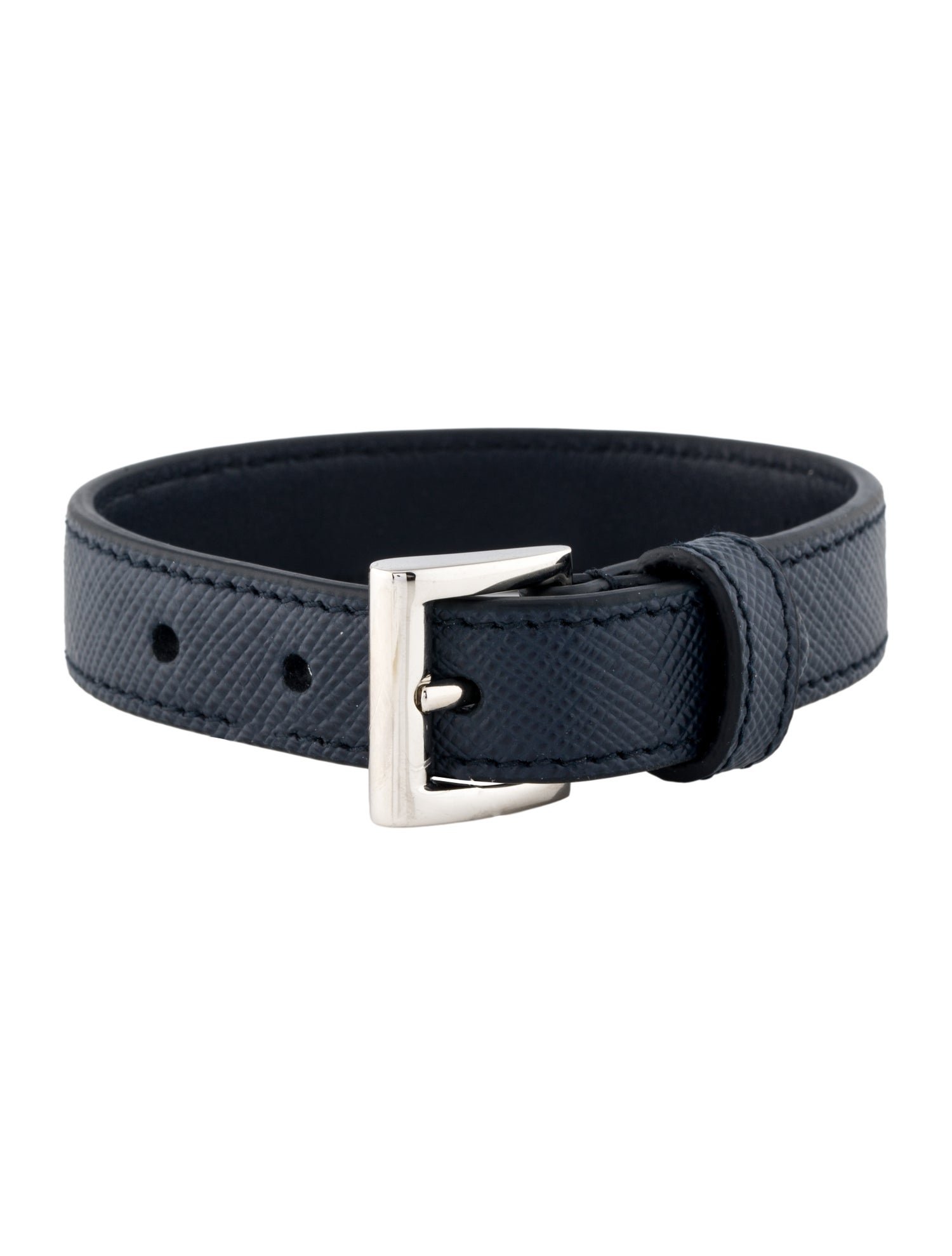 Prada Saffiano Leather Bracelet