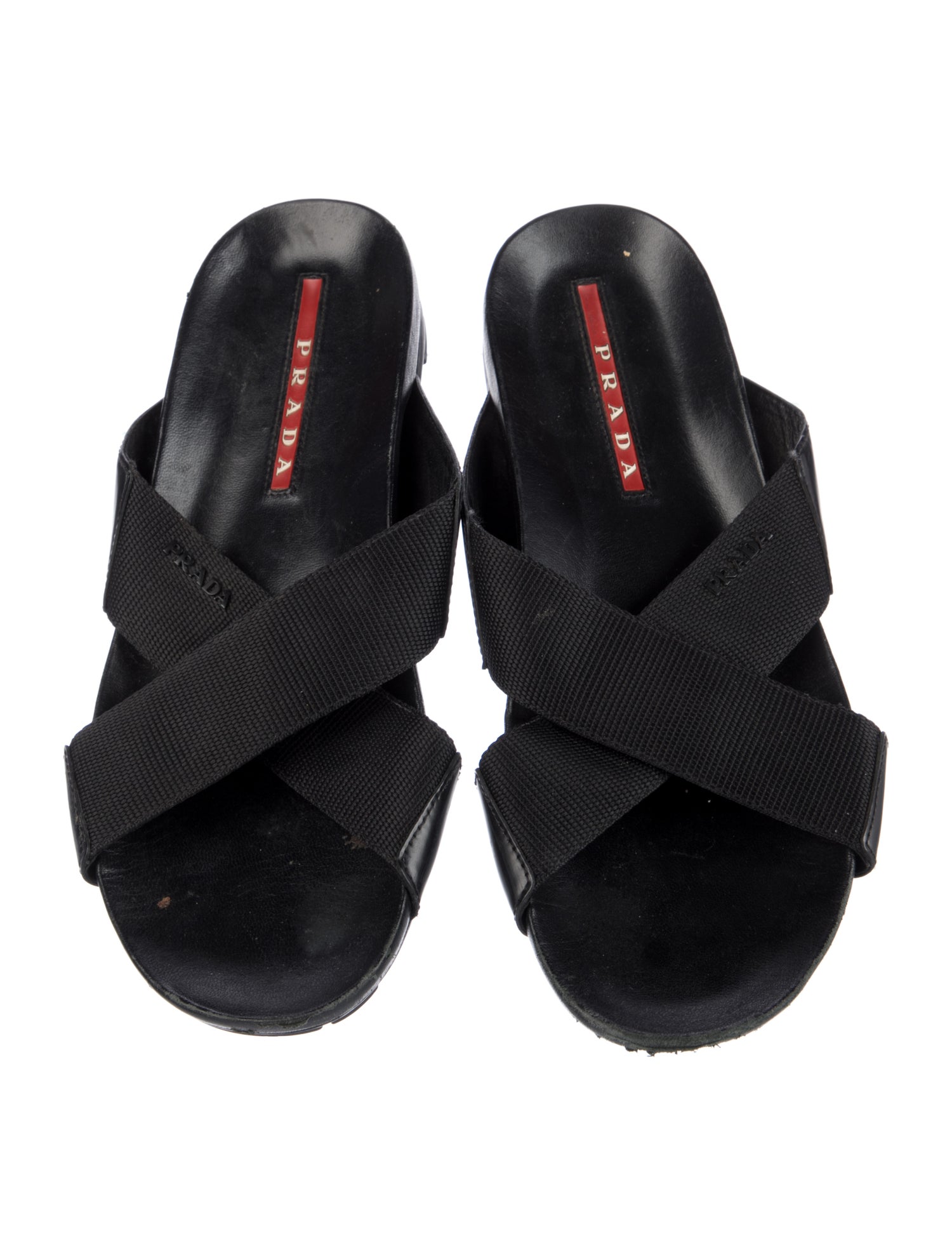 Leather Slides