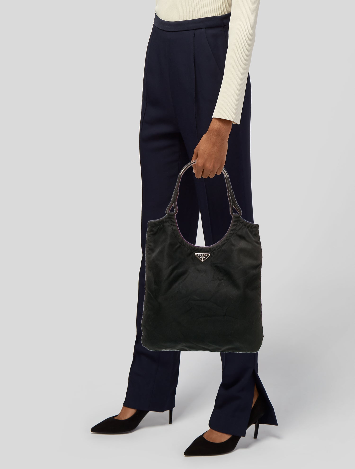 Prada Tessuto Nylon Hobo