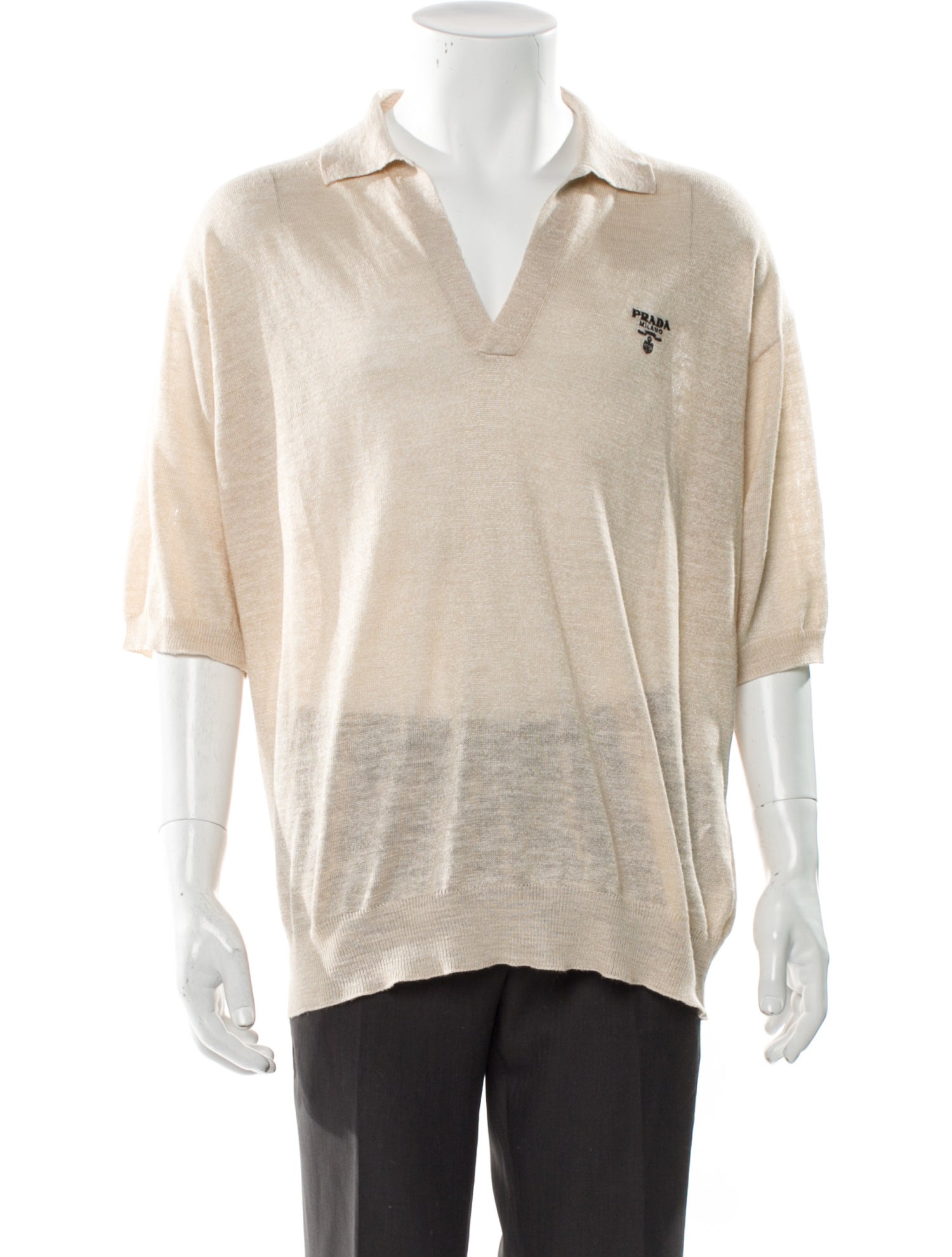 Prada 2022 Holiday Polo Sweater