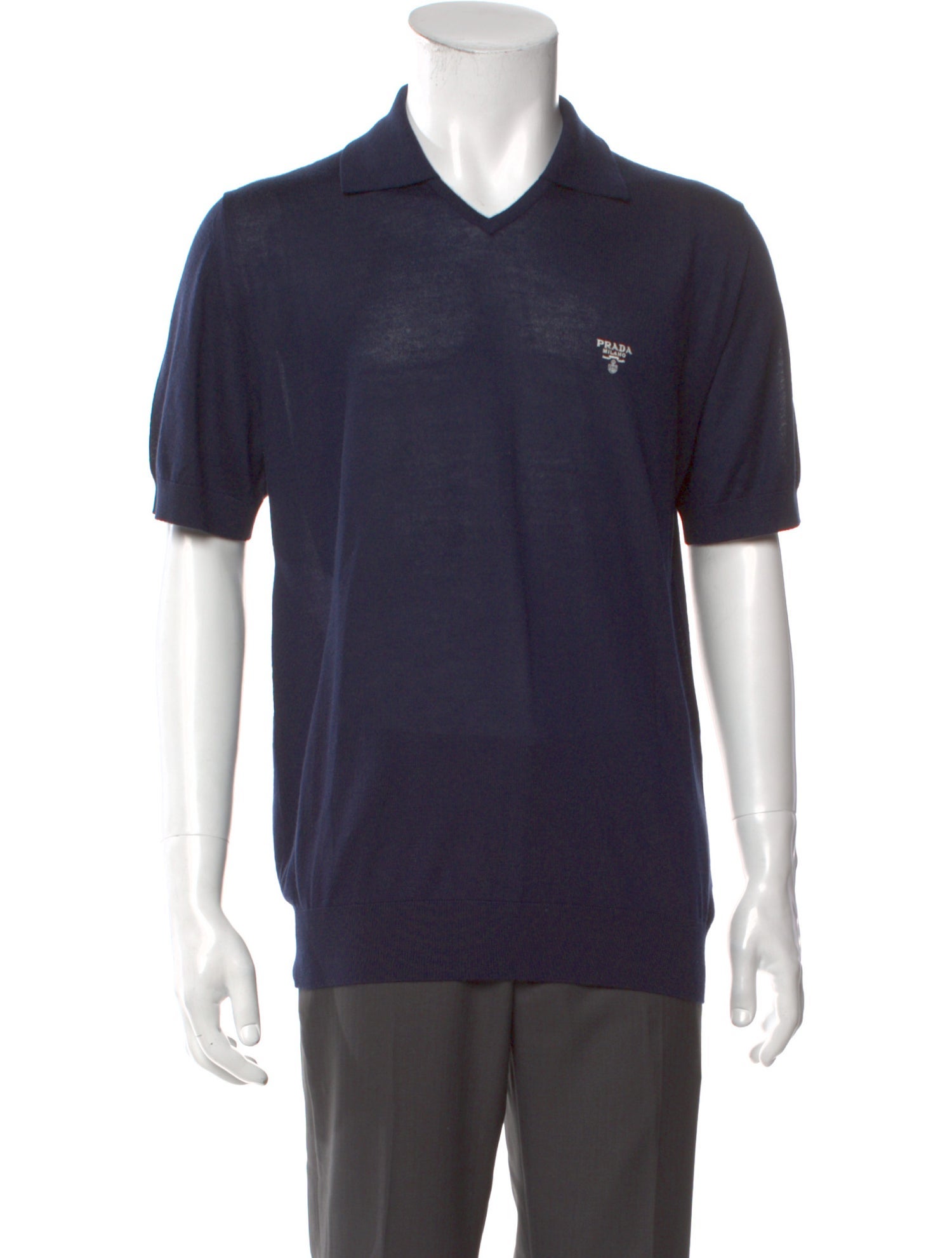 Prada 2024 Cashmere Polo Sweater