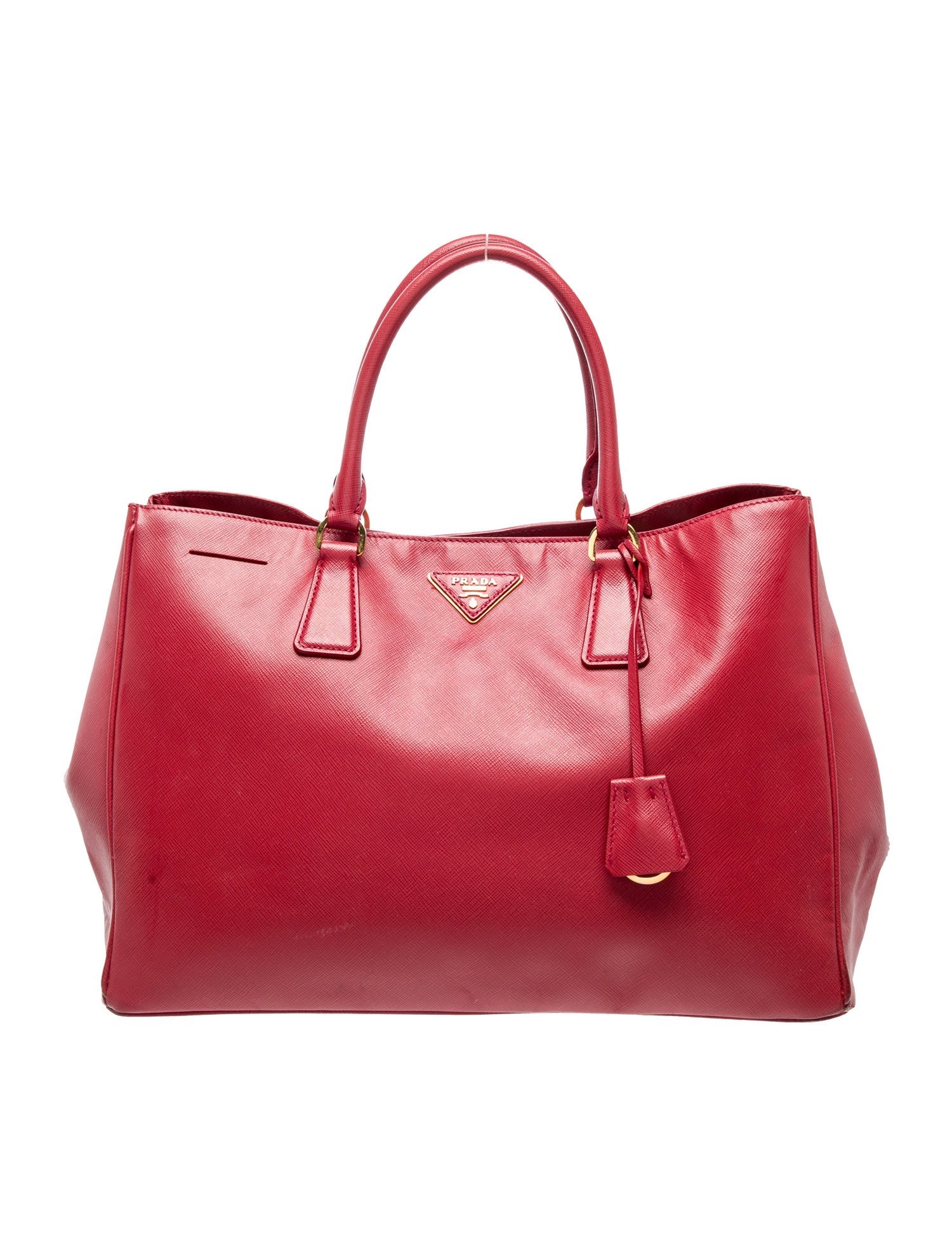 Prada Saffiano Leather Galleria Double Zip