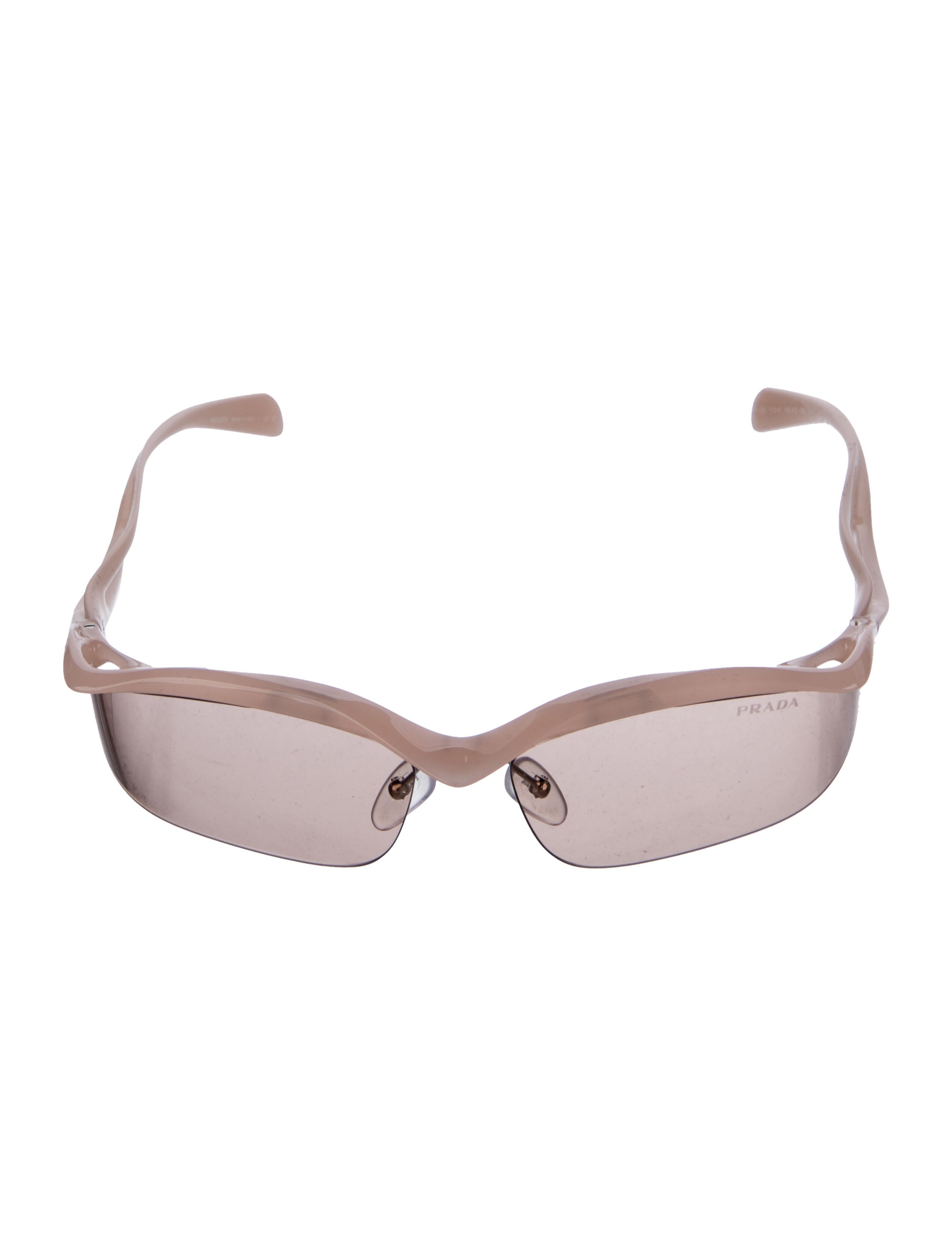 Prada Cat-Eye Mirrored Sunglasses