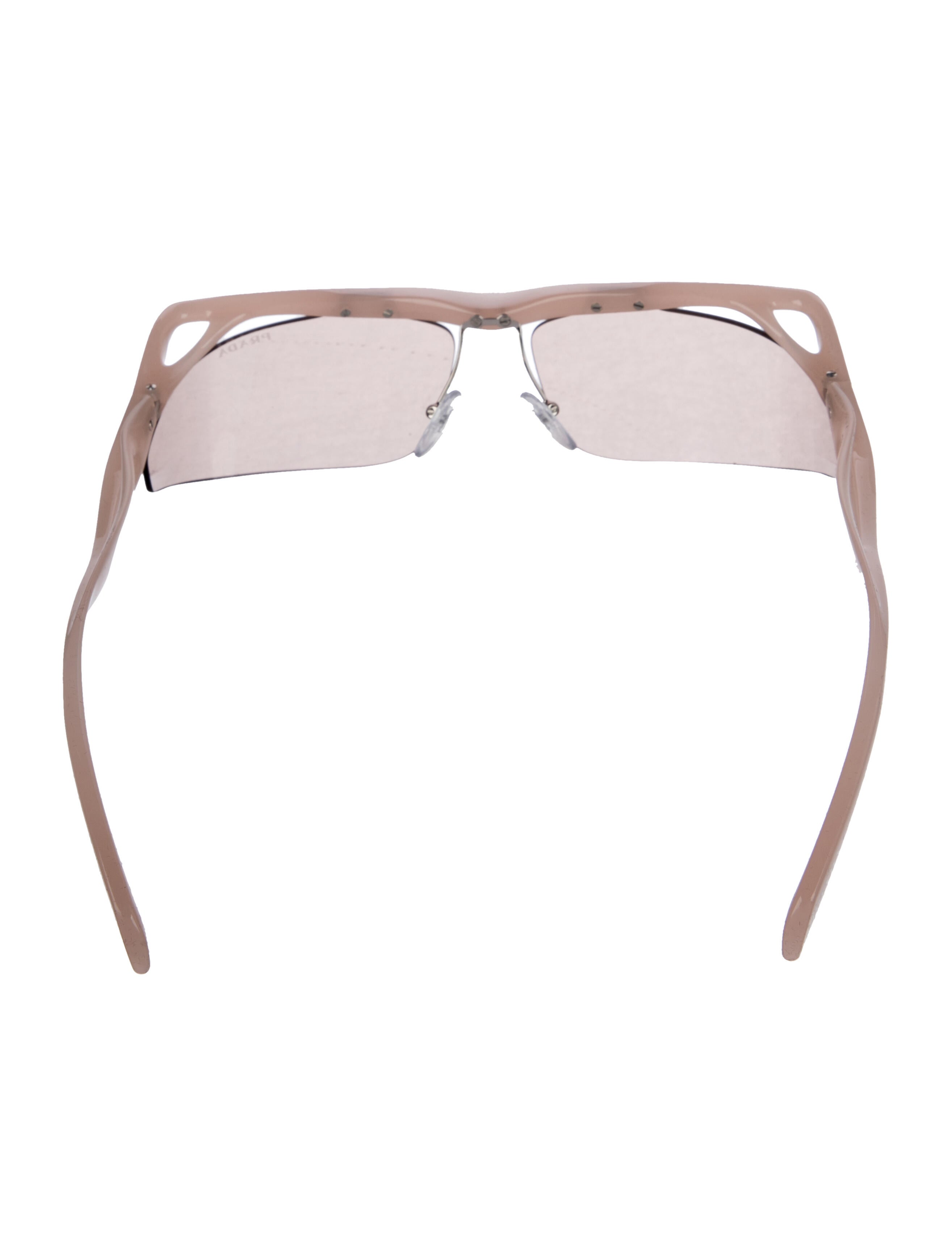 Prada Cat-Eye Mirrored Sunglasses