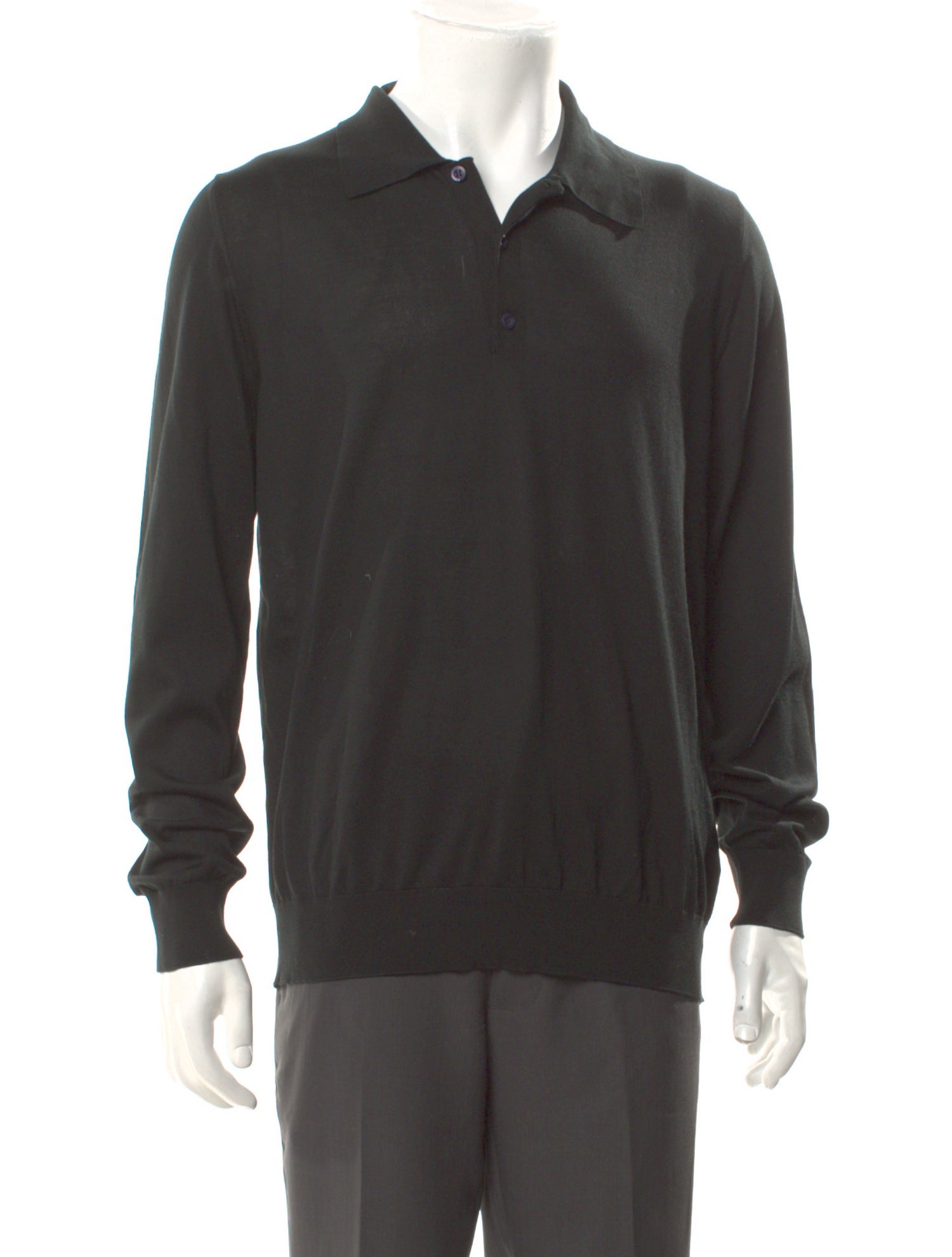 Prada 2024 Mock Neck Polo Sweater