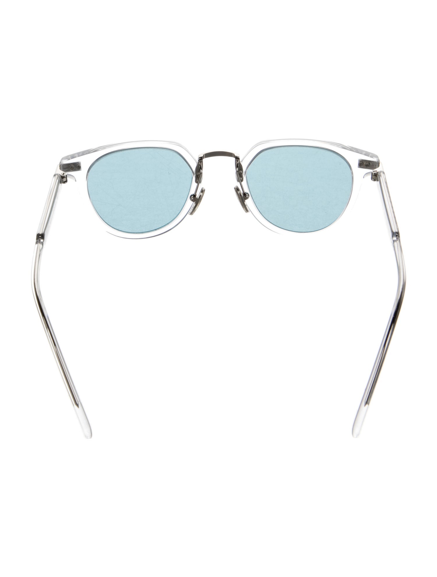 Prada Round Gradient Sunglasses