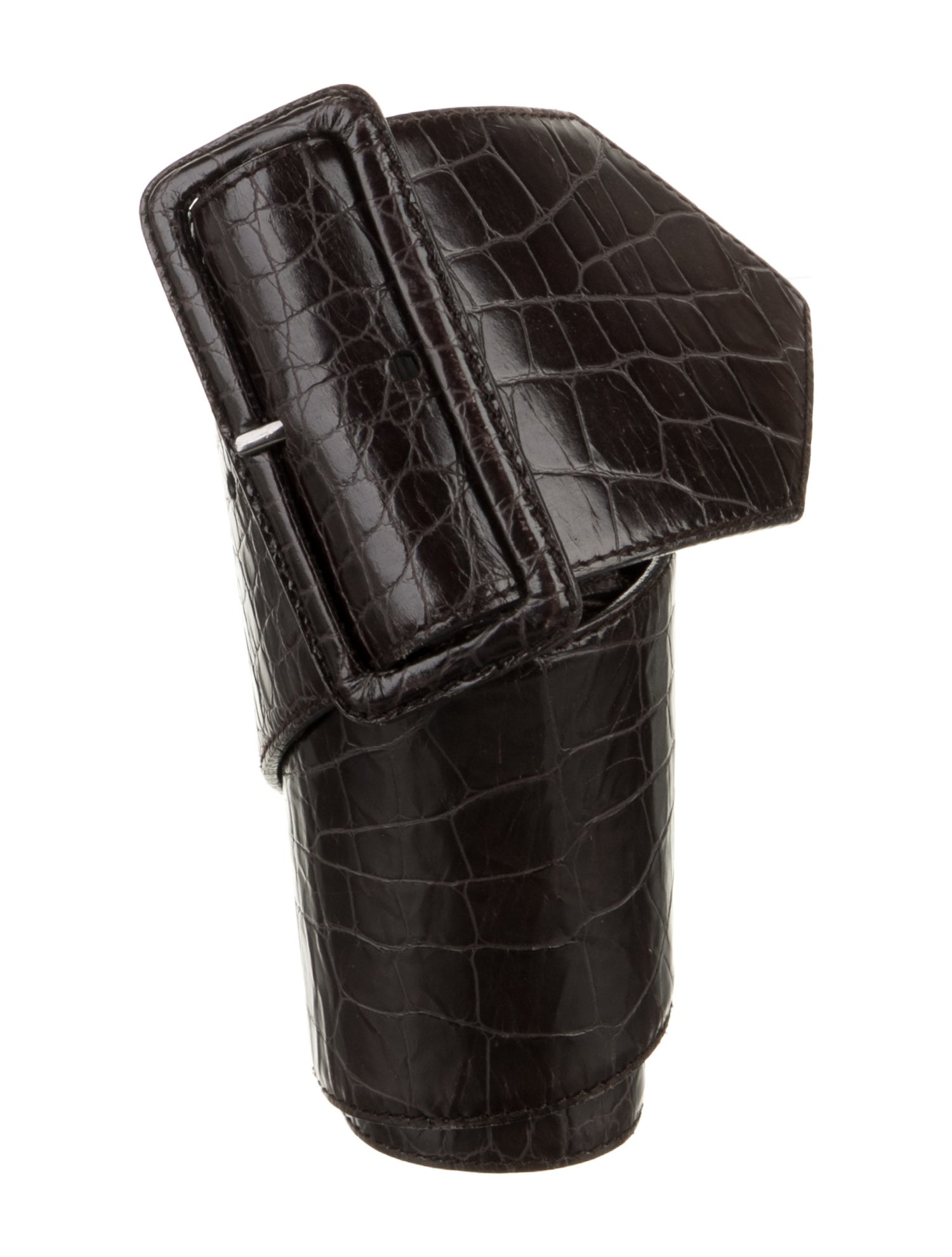 Prada Embossed Leather Belt