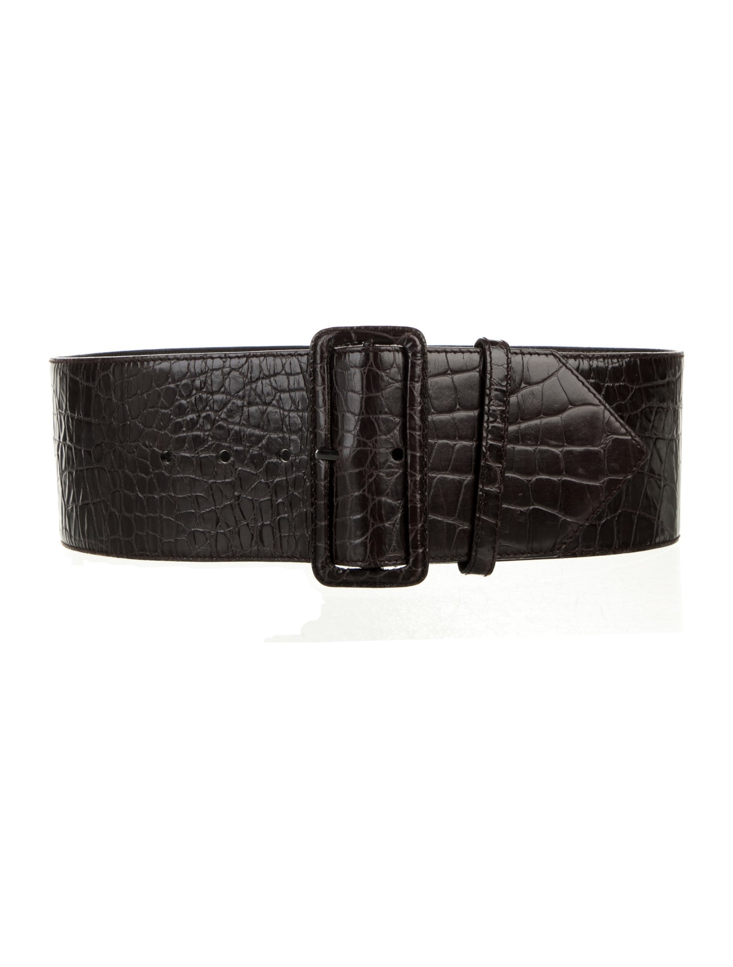 Prada Embossed Leather Belt