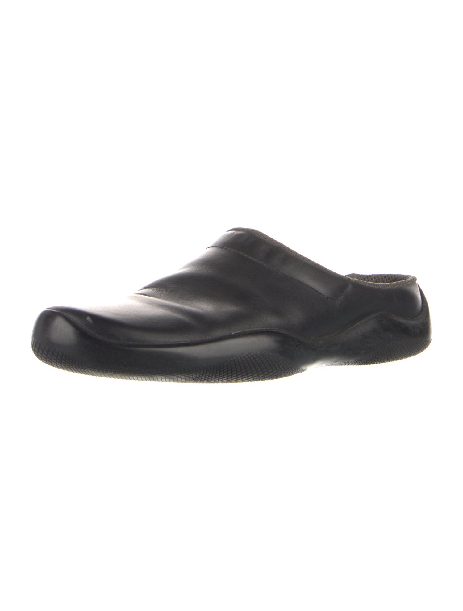 Prada Sport Leather Slides